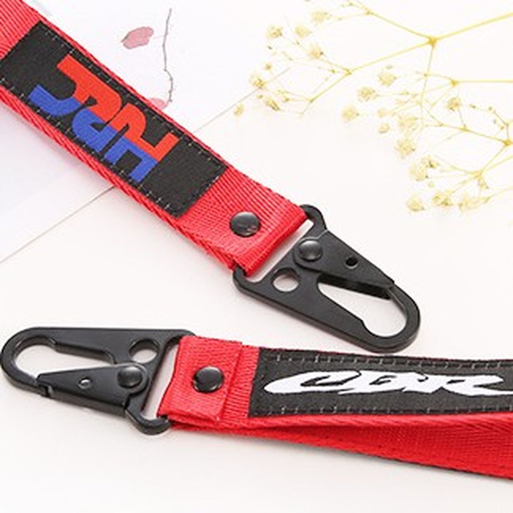 Embroidery Key Tag Motorcycle Keys Chain 6