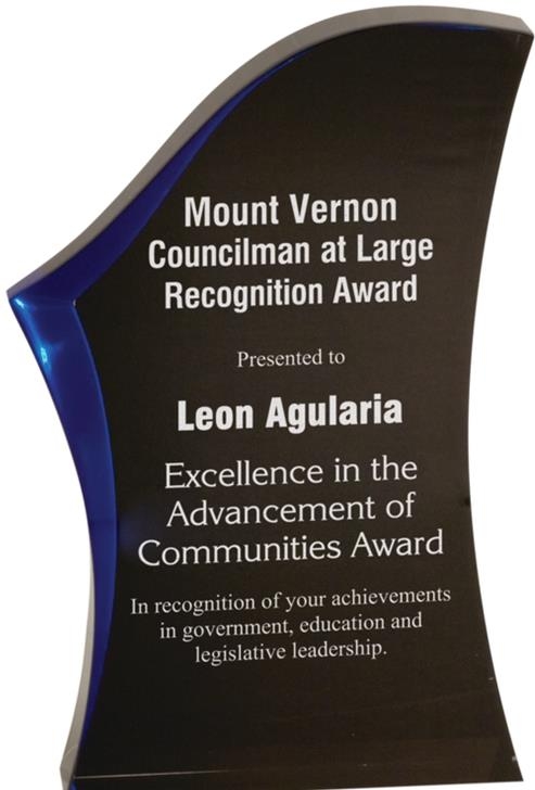 7" Luminary Surge Acrylic Award 2