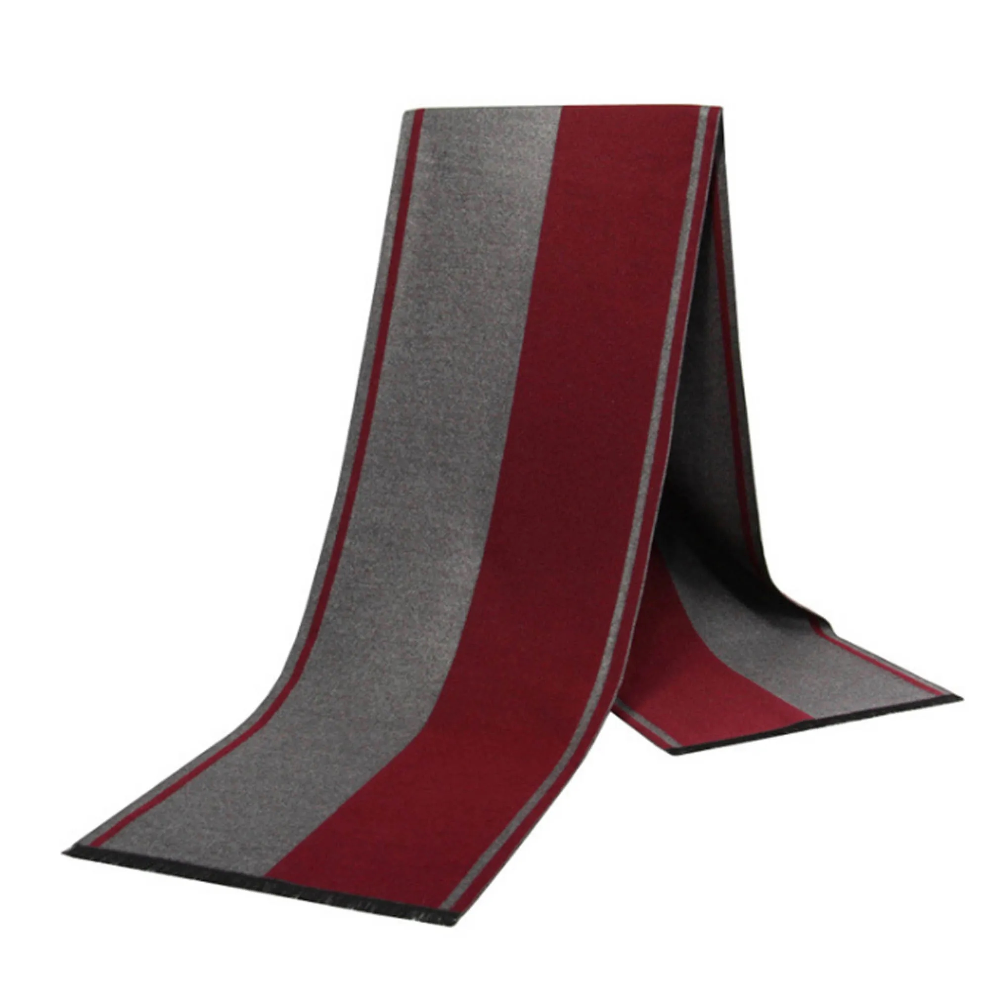 Men's Checkered Autumn and Winter Scarf 4