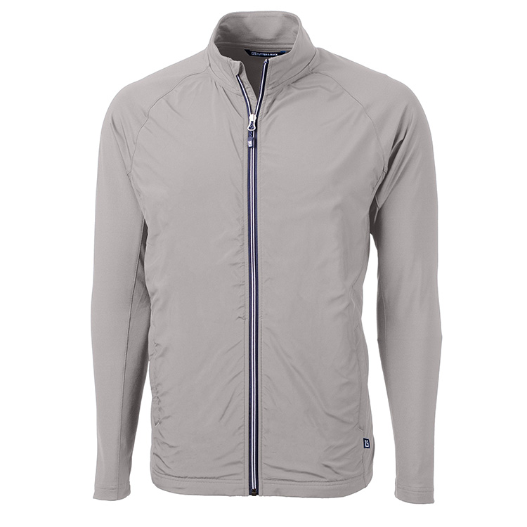 Cutter & Buck Adapt Eco Knit Hybrid Recycled Men's Full Zip Jacket 7