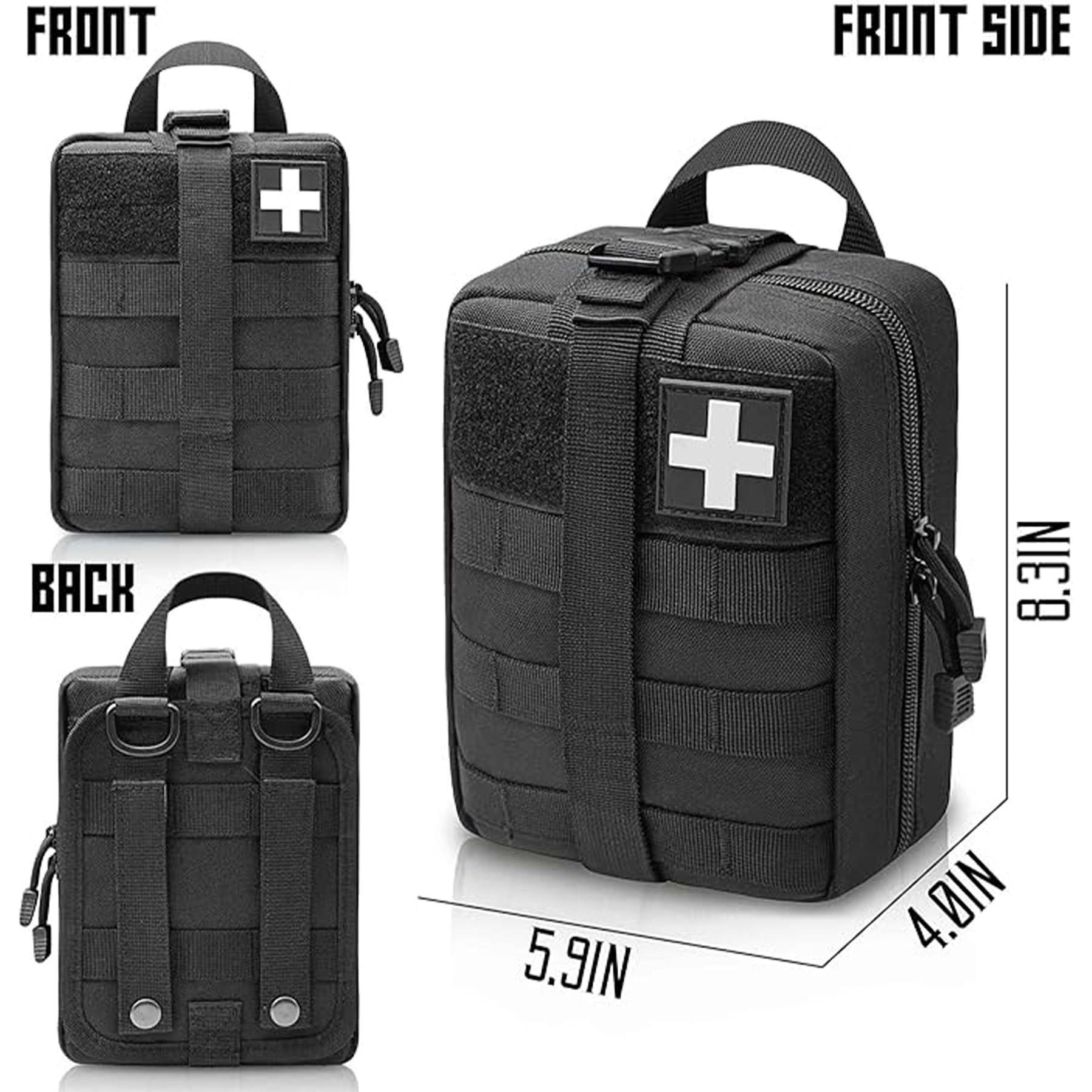 Outdoor Mountaineering Adventure First Aid Tactical Bag 8
