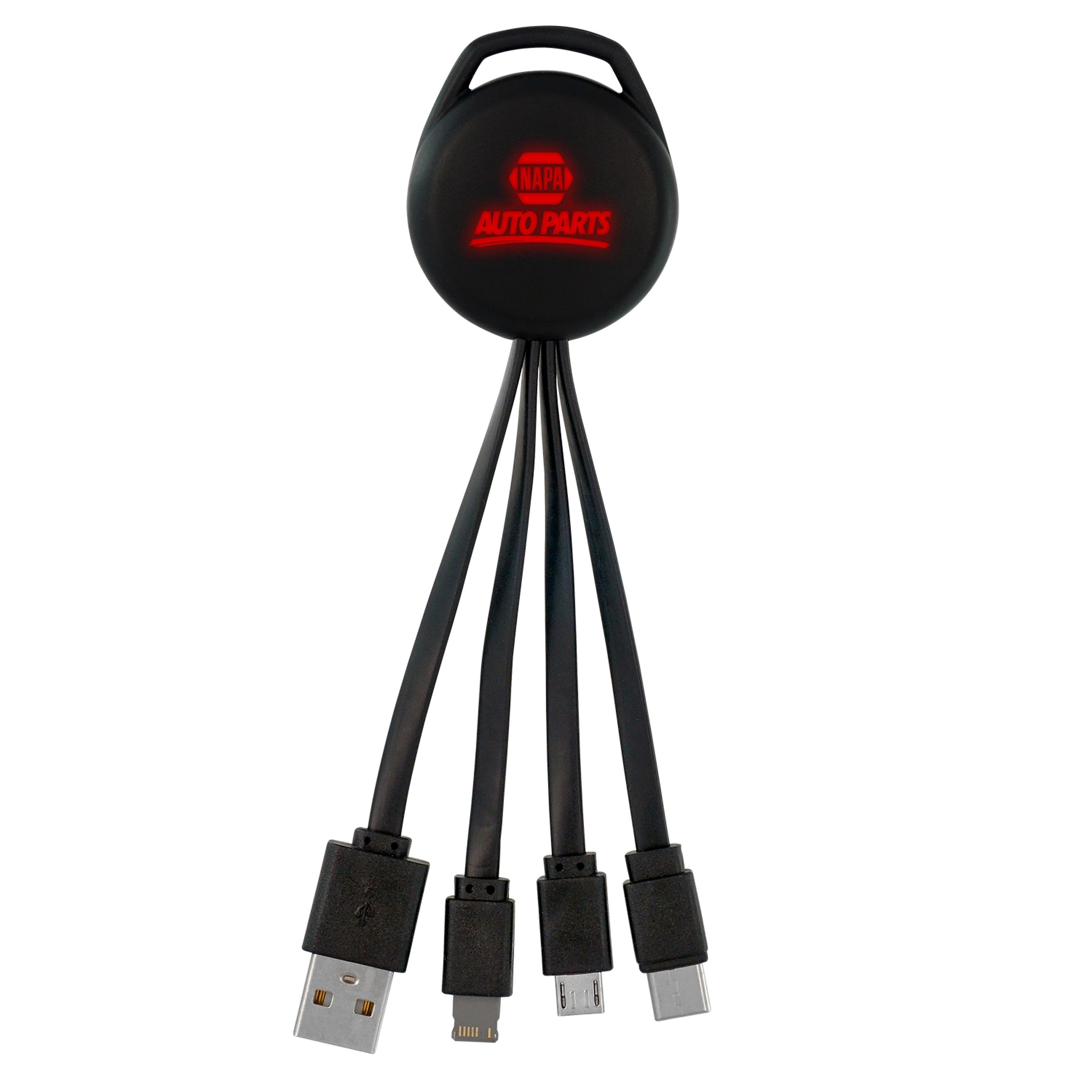 COLOR LIGHT UP VIVID 3-IN-1 CHARGING CABLE 11