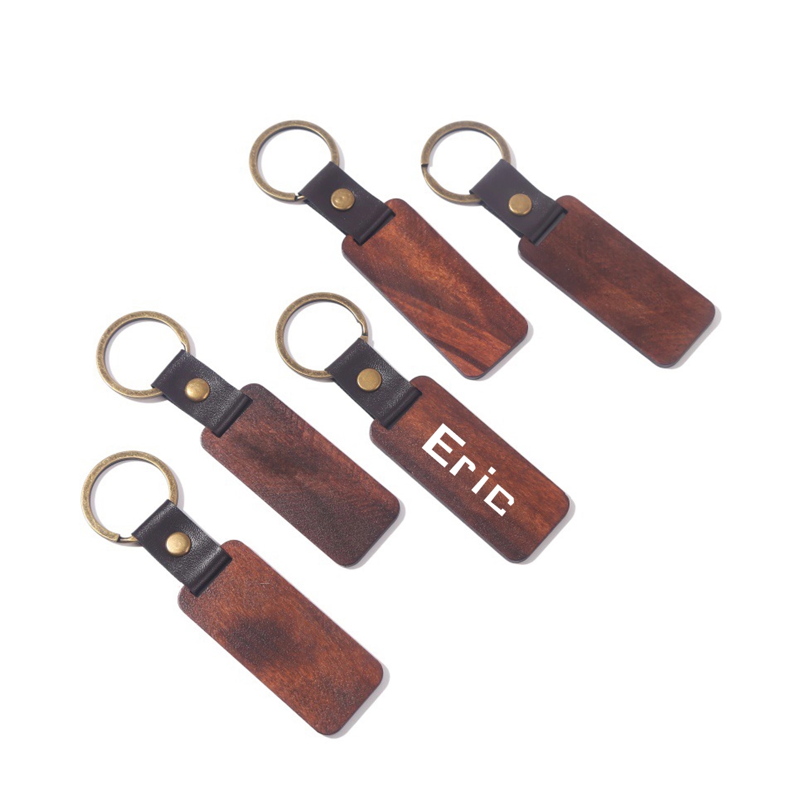 Wood Key Chain Blank 1