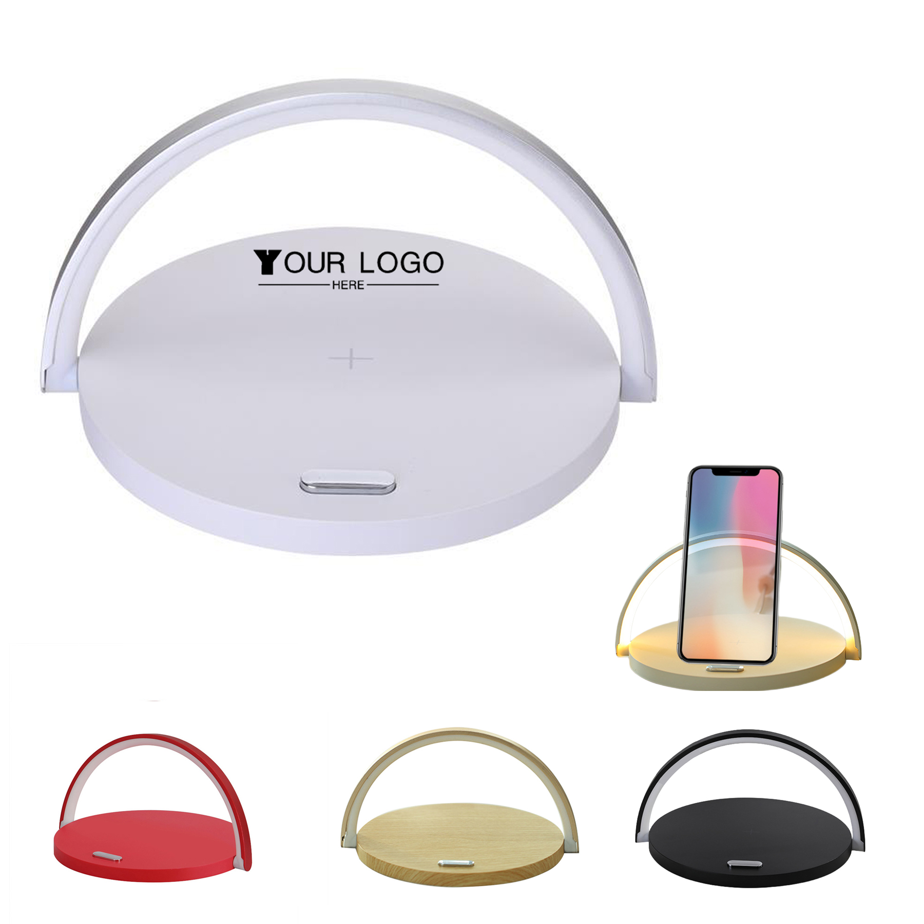 Bedside Lamps with Wireless Charger 1
