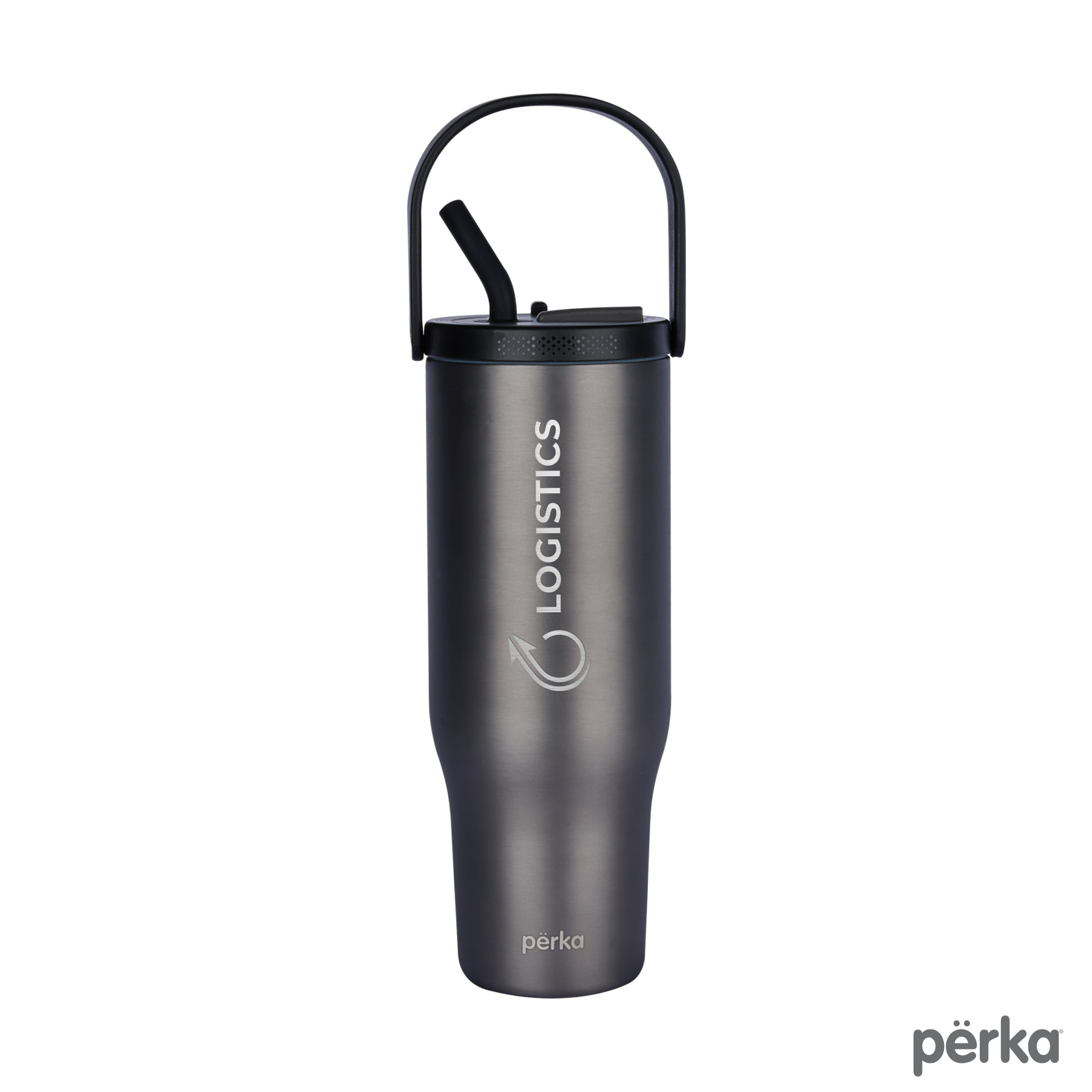 Perka® Reginald 30oz. Recycled Vacuum Insulated Travel Tumbler 24