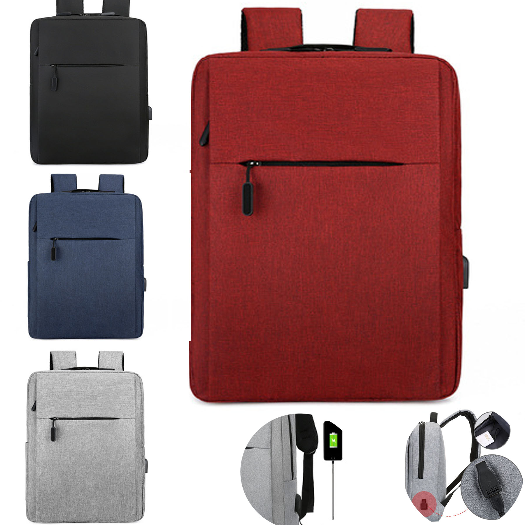Computer Backpack with USB Charging 2