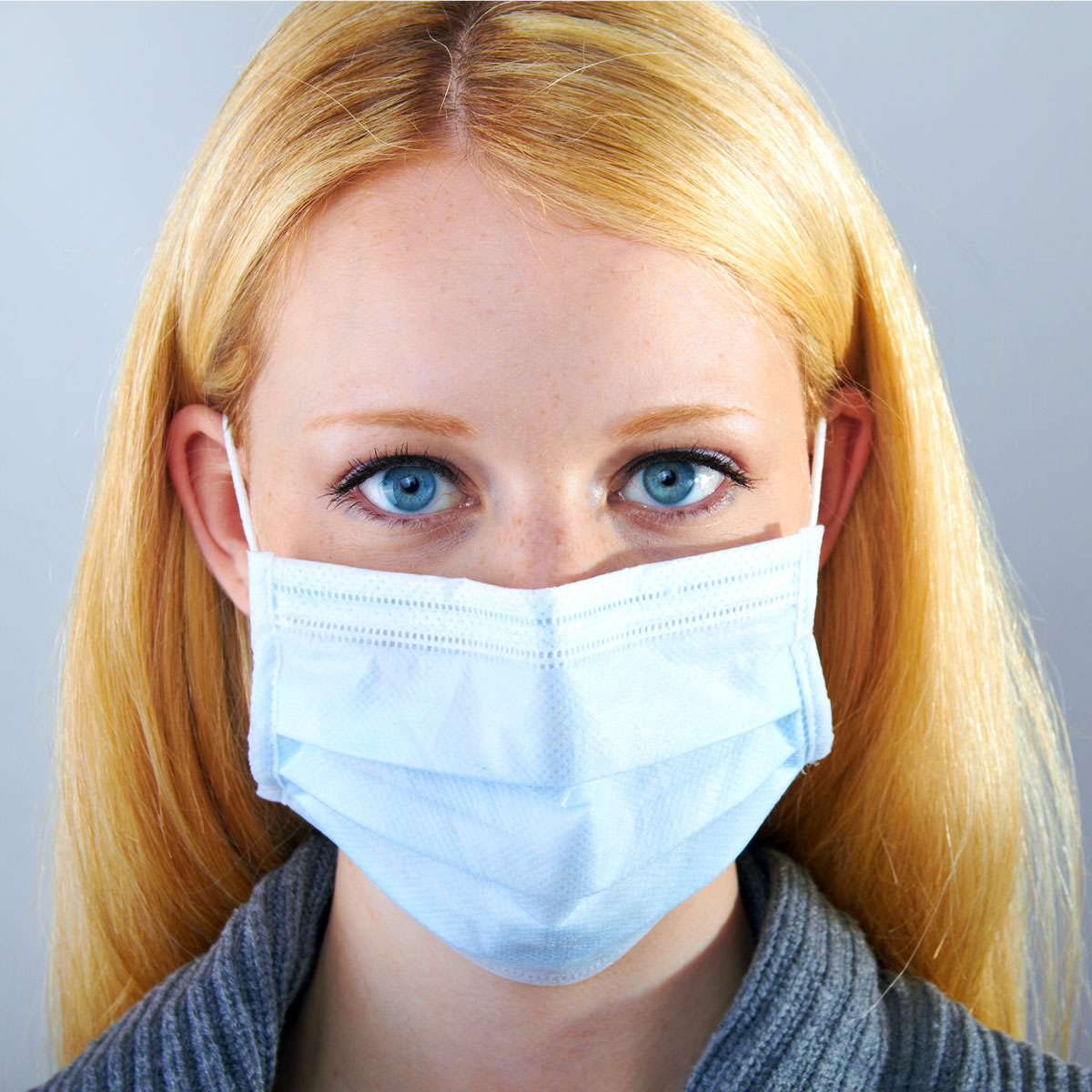 3 Ply Ear Loop Face Mask - Surgical/Medical 2