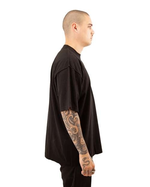 Unisex Garment-Dyed Reverse Tee - SHGRS 11