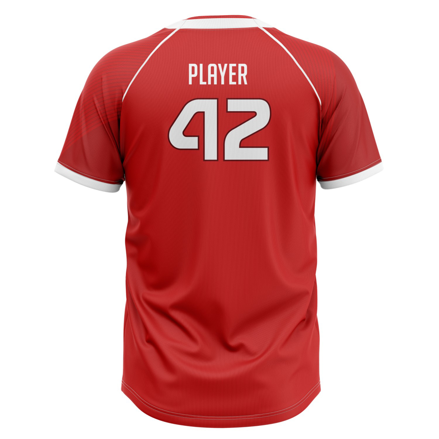 Sublimation UPF DriFit 2-Button Baseball Henley - Men Women 3