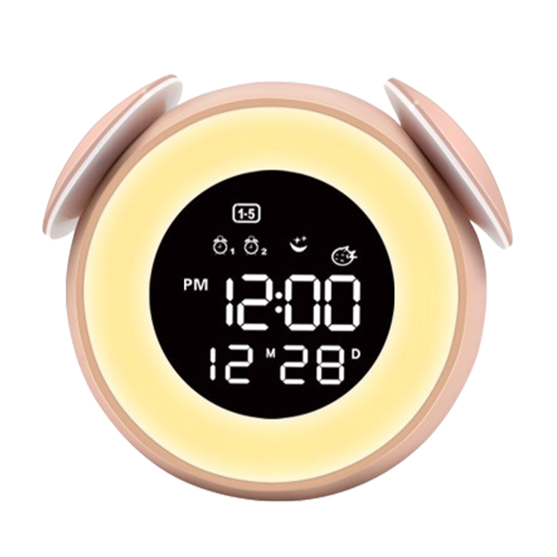 Usb Led Multifunction Alarm Clock 1