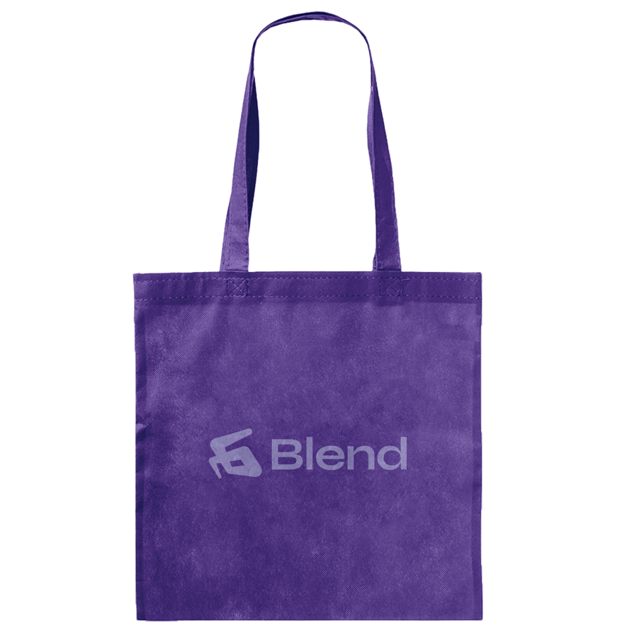 RPET Full Color 80 GSM PP Laminated Non-Woven Tote Bag -