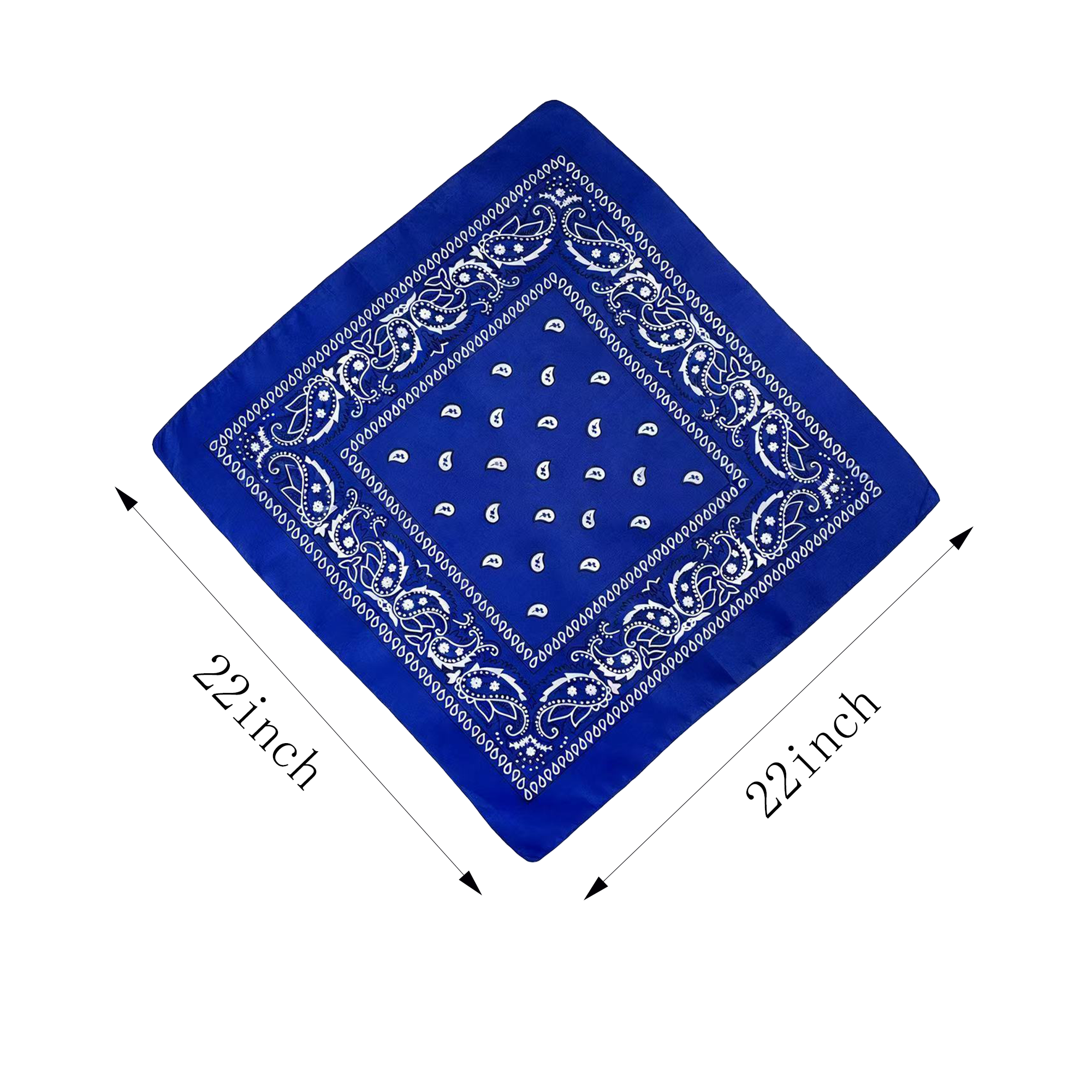 22" Adult Square Bandana 5