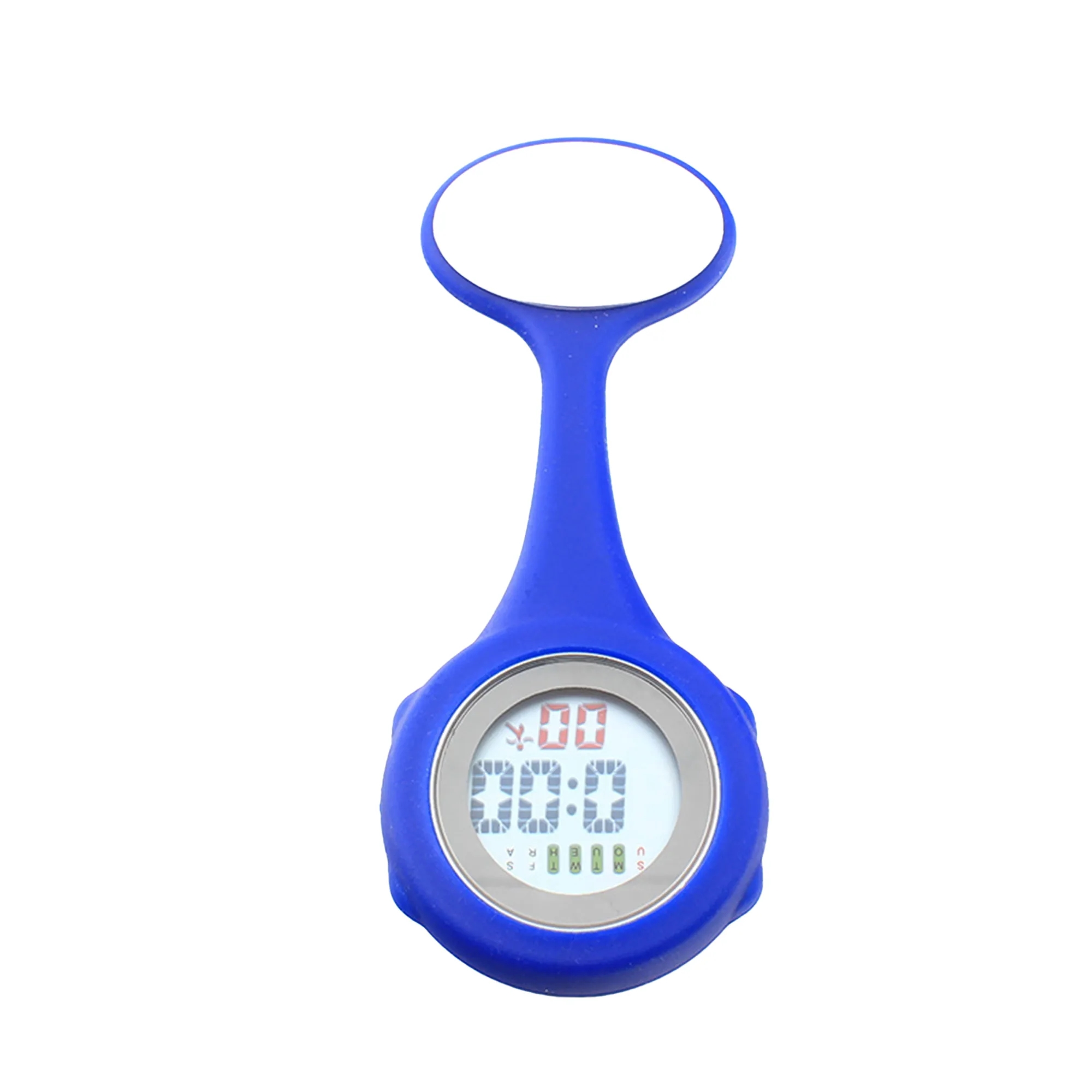 New Luminous Silicone Digital Brooch Electronic Watch 6