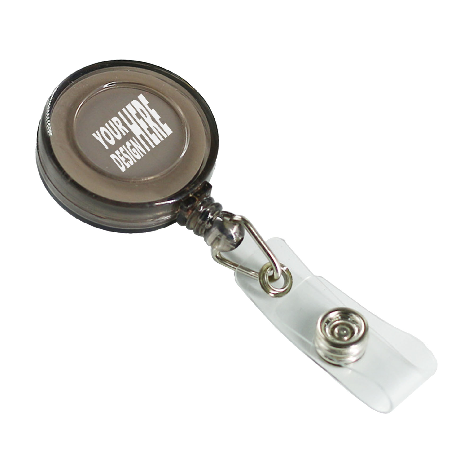 Round Clip-On ID Badge Holder 4