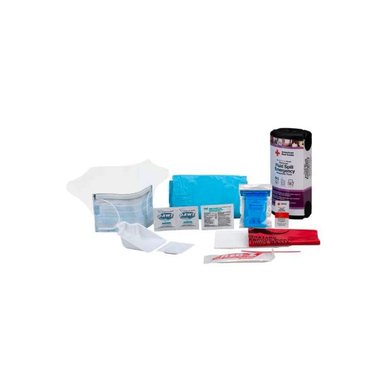 American Red Cross Fluid Spill Emergency Responder Pack - 13 Piece 1