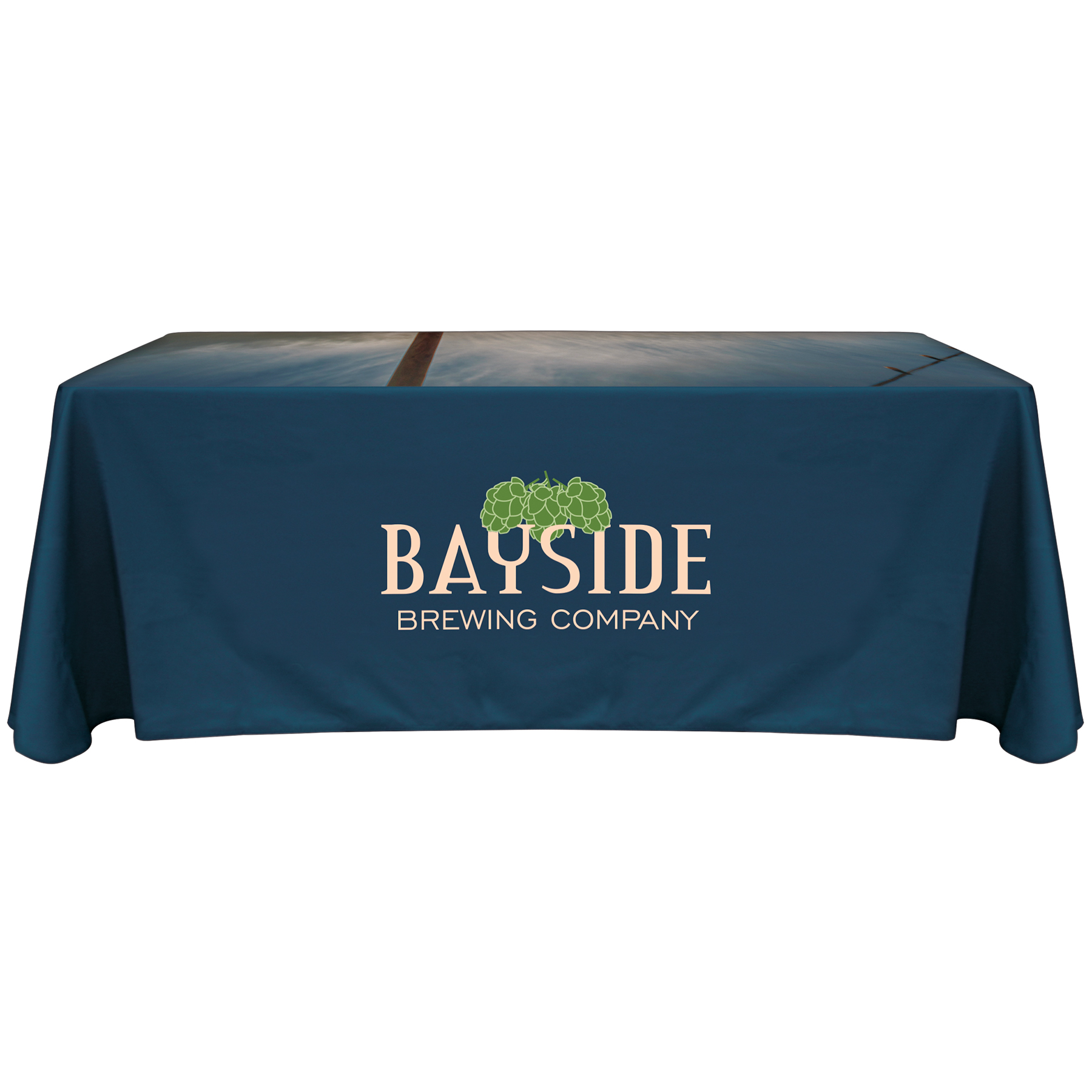 24 - Hour 6' Custom Throw Style Table Cover 5