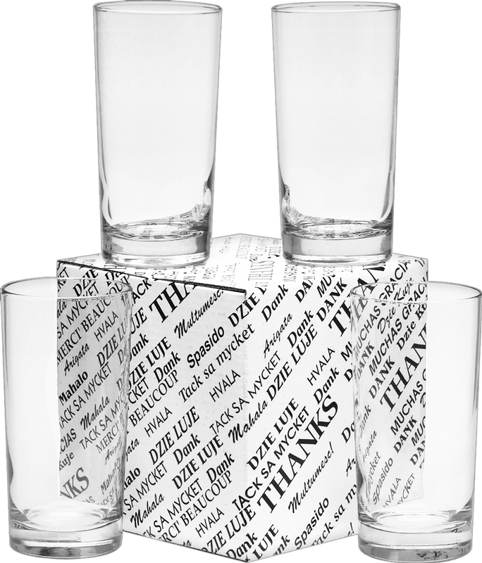 12 oz. Deluxe Beverage Thank You Set 3