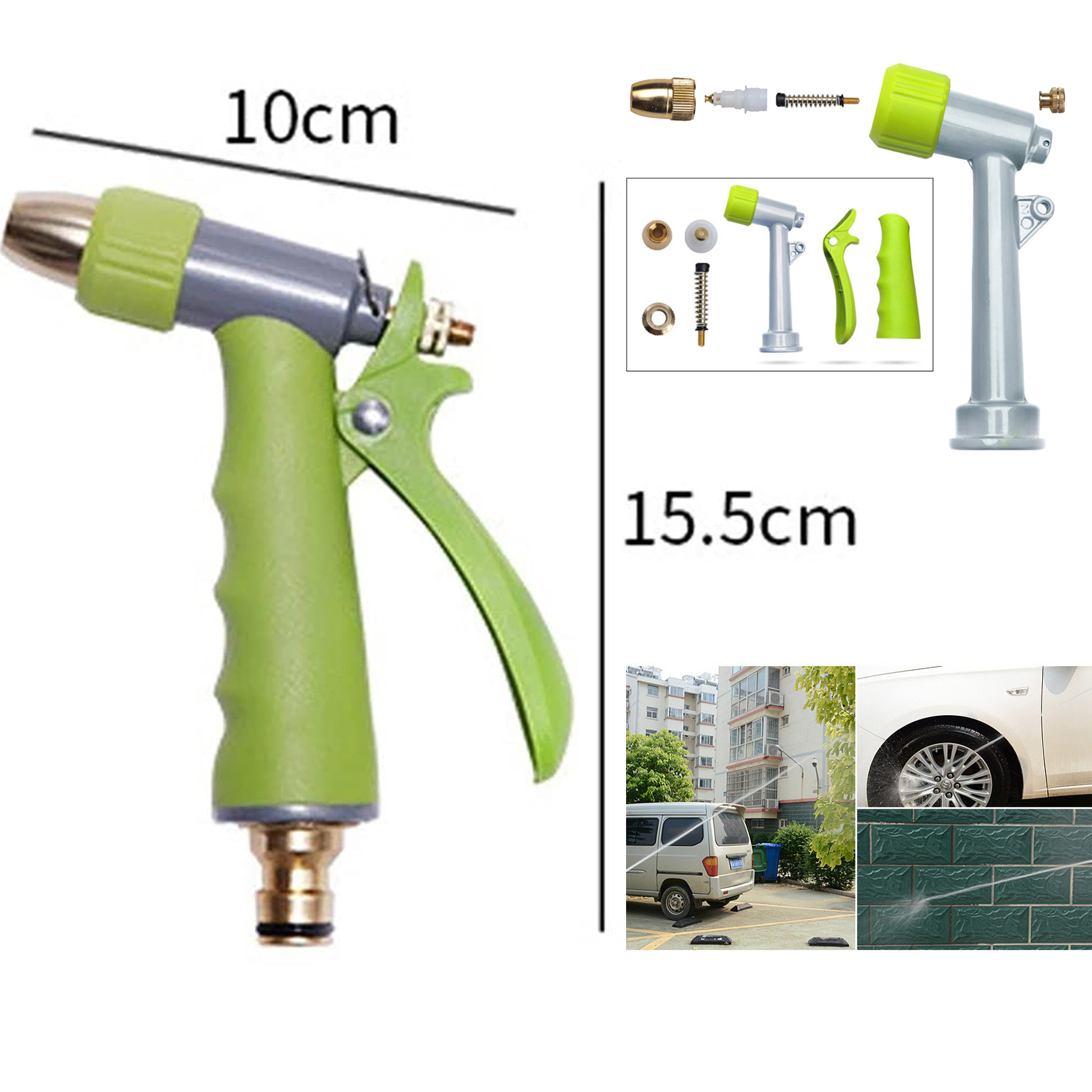 Watering Gun Garden Nozzle Hose 2