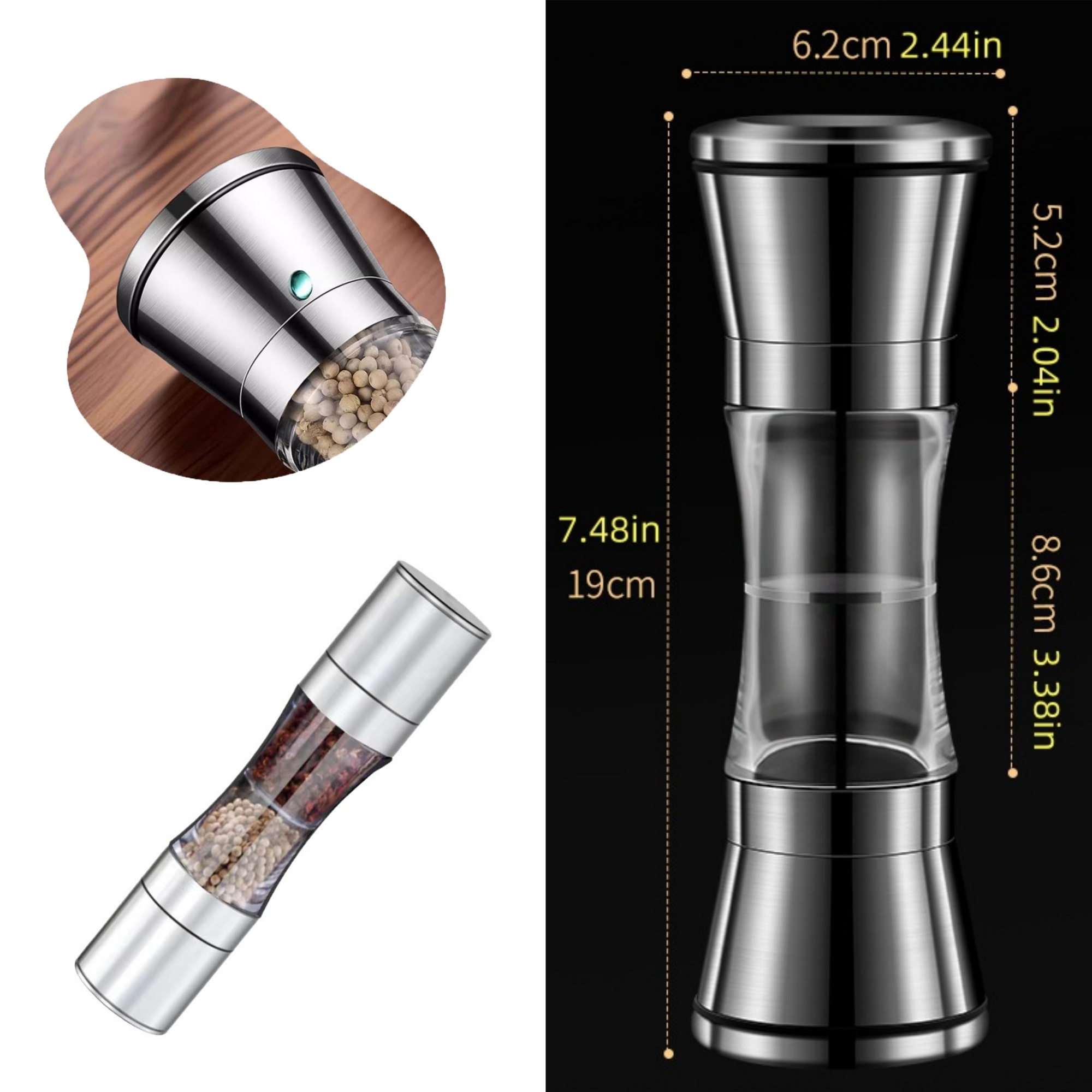 Customized manual pepper grinder 5
