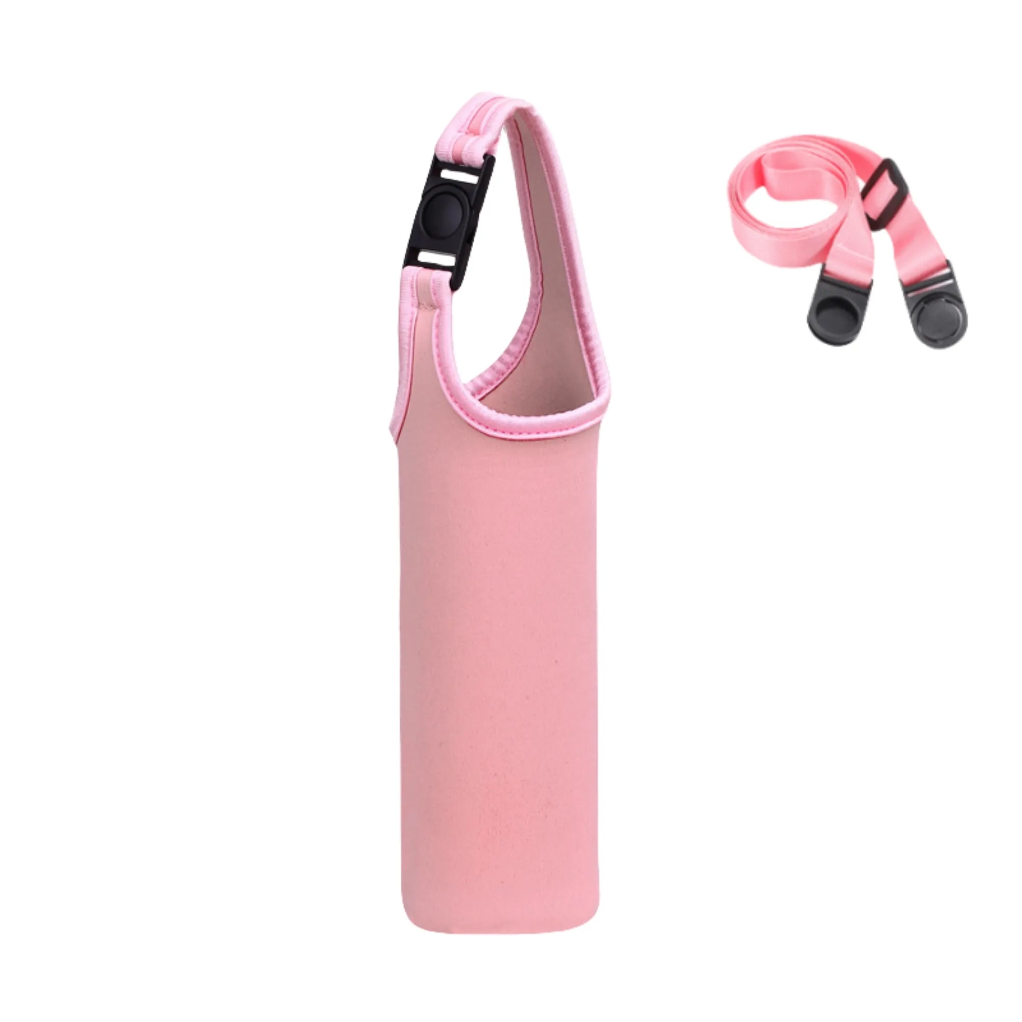 Neoprene Water Bottle Holder with Adjustable Strap 1