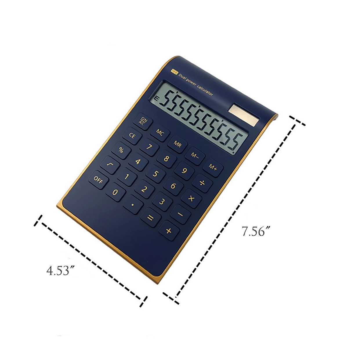 10 Digits Solar Dual Powered Desktop Calculator 7
