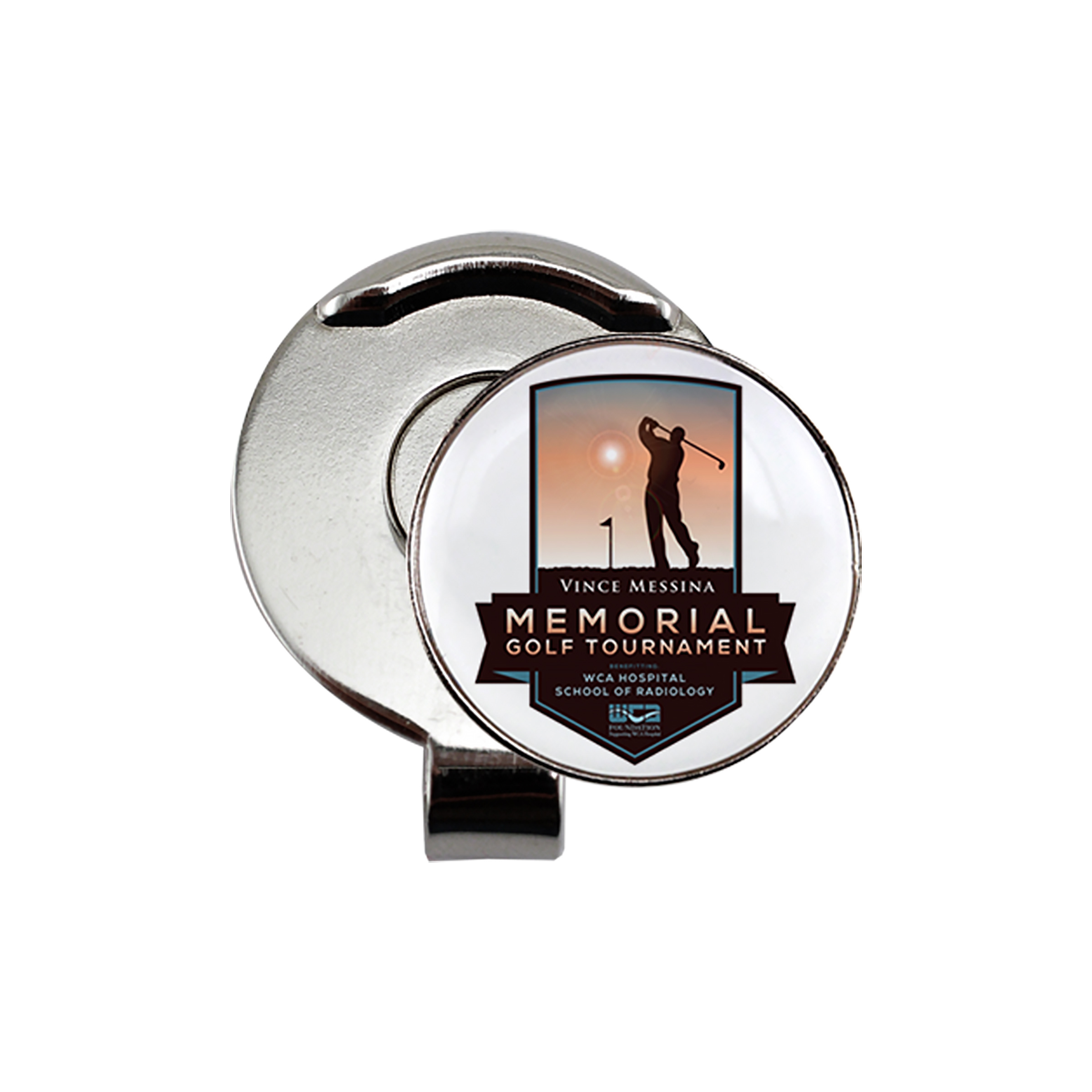 Golf Hat Clip with Custom Ball Marker 4