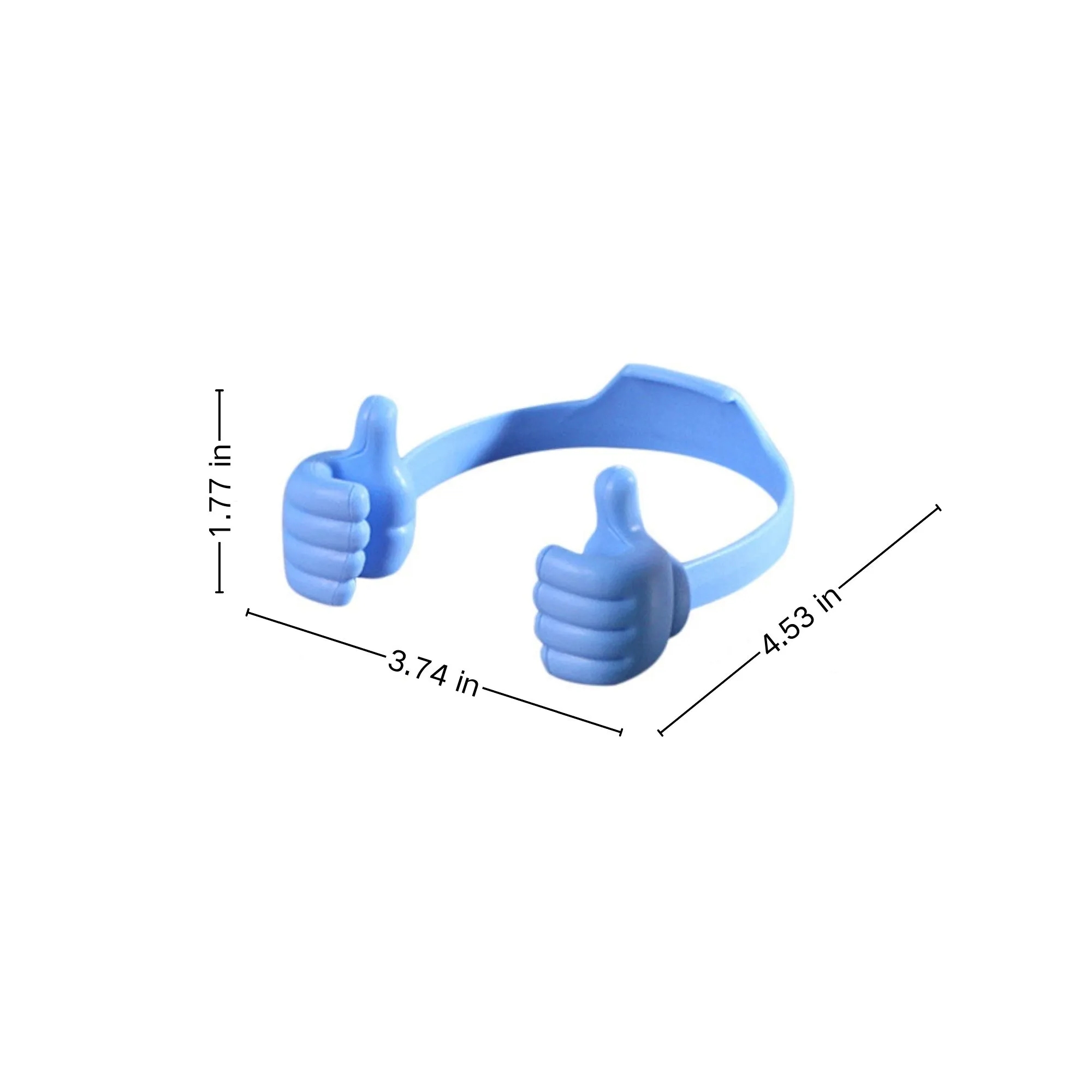 Adjustable Angle Multi Sized Universal Thumb Phone Stand 2