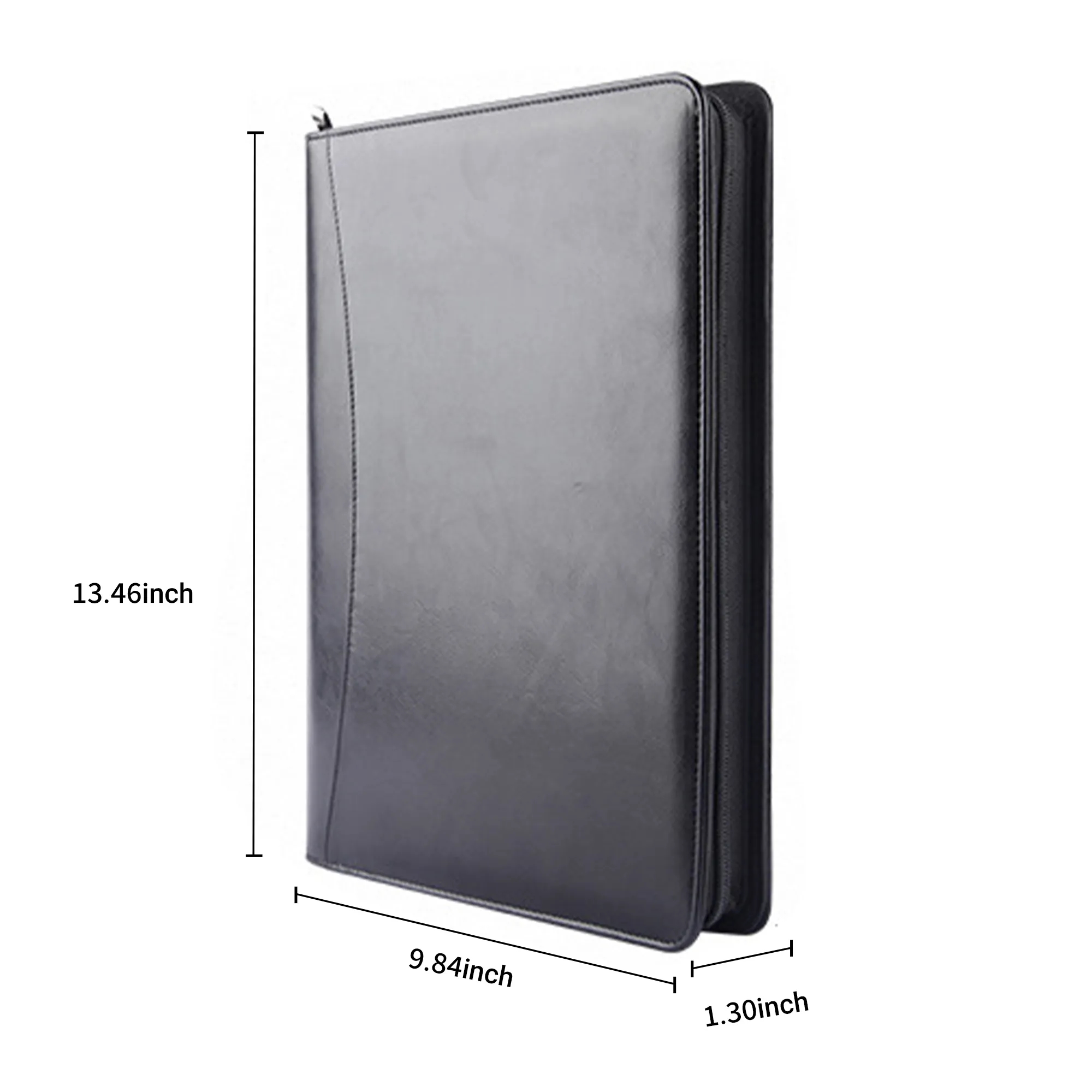 A4 Leather Manager Folder with Multi Compartments 4