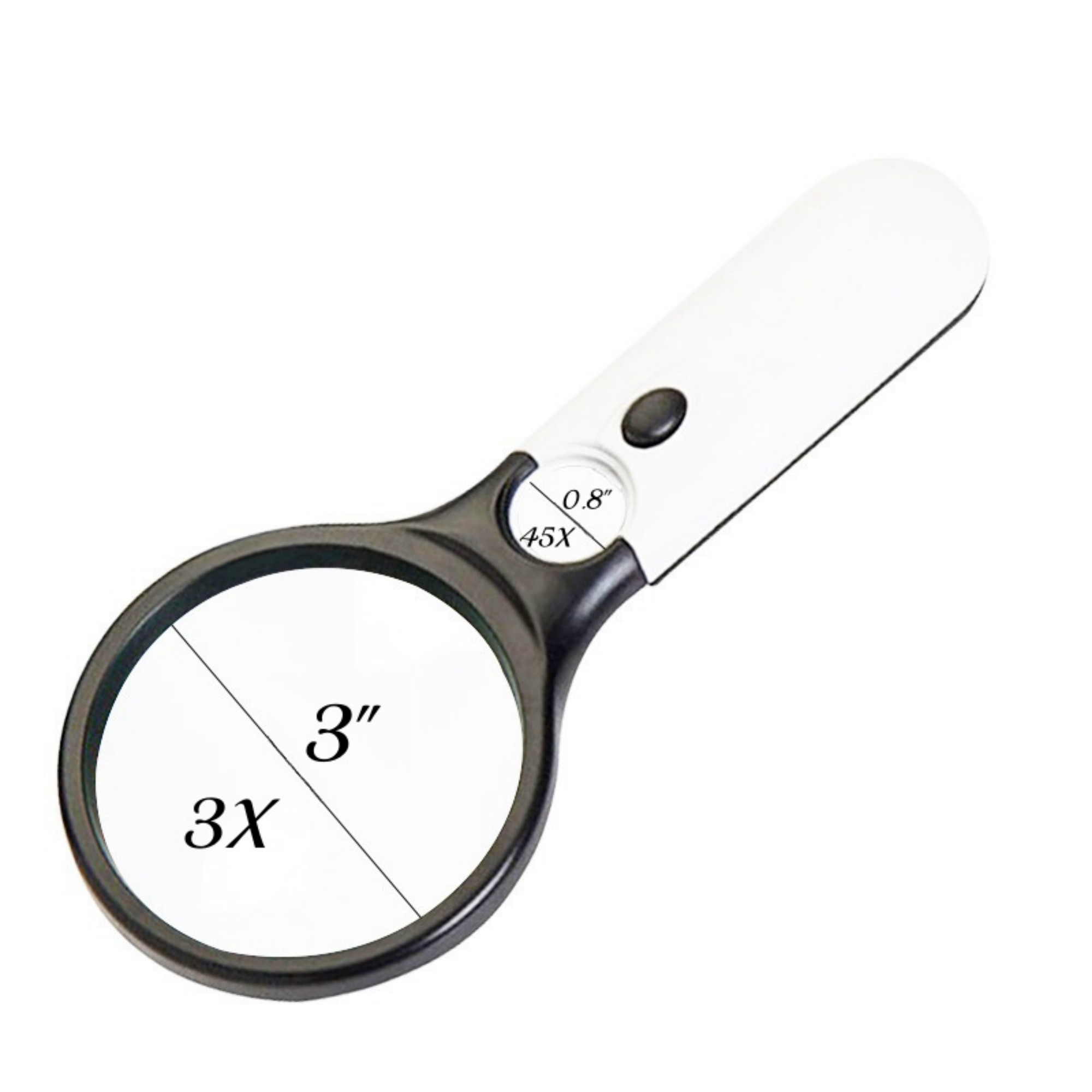 3X 45X Handheld Magnifier 2