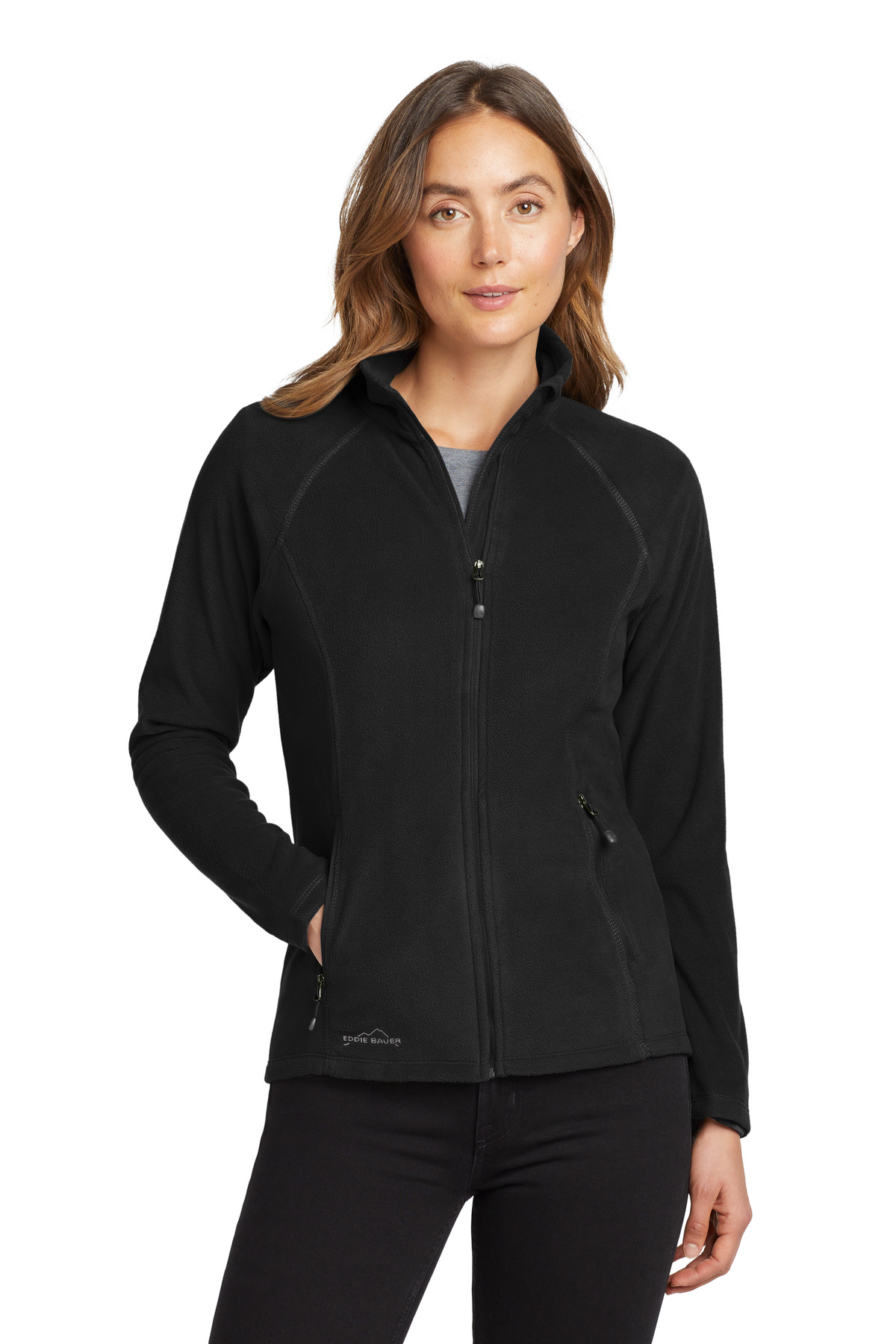 Eddie Bauer Women's Full-Zip Microfleece Jacket. EB225 21