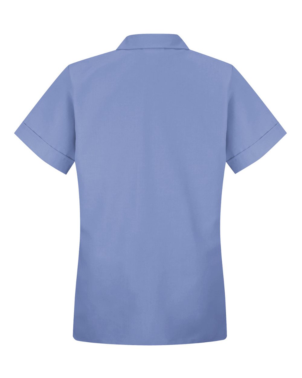 Women's Loose Fit Short Sleeve Button Smock