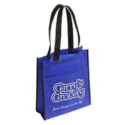 Peak Non-Woven Tote Bag with Pocket 44
