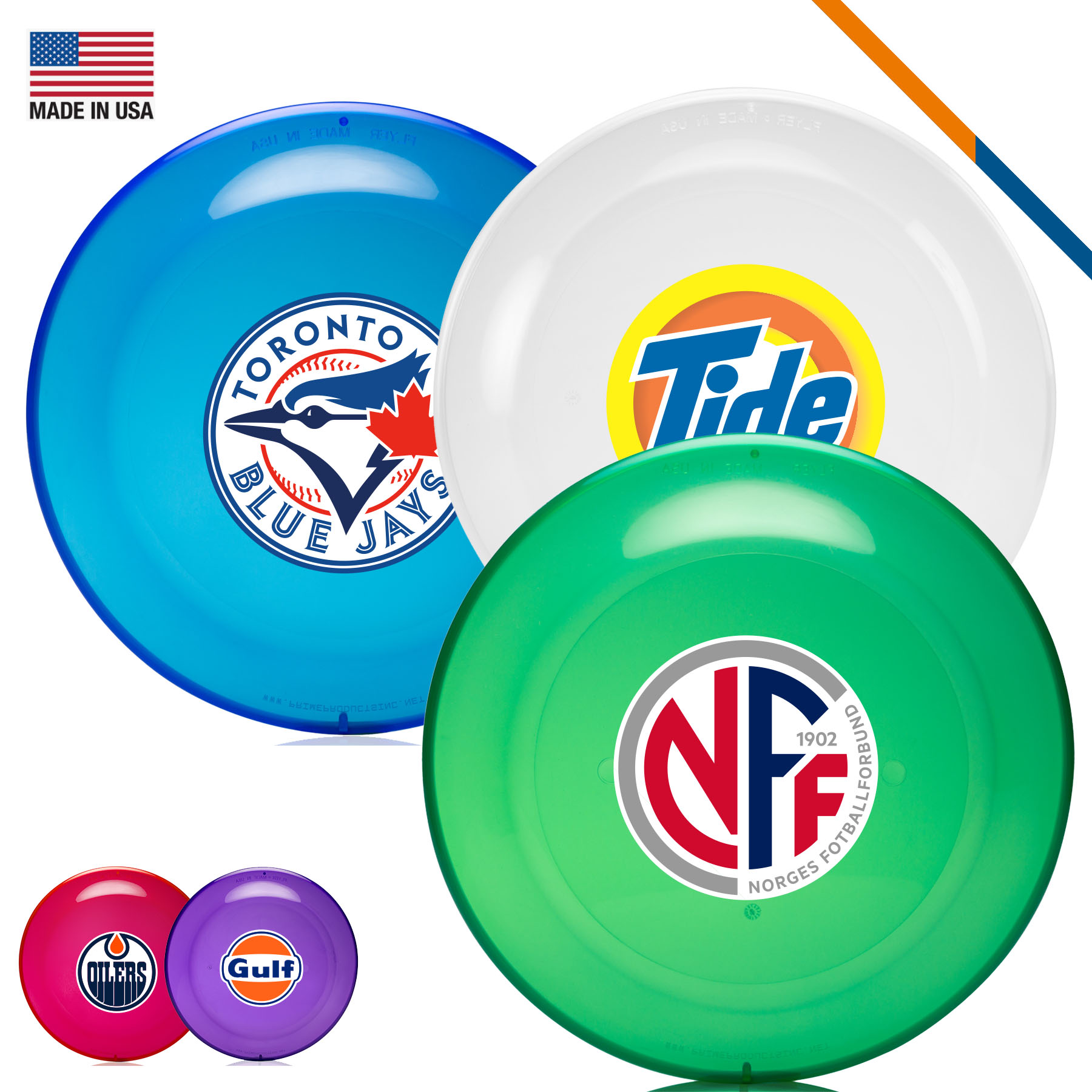 Aurin Translucent Flying Discs 6