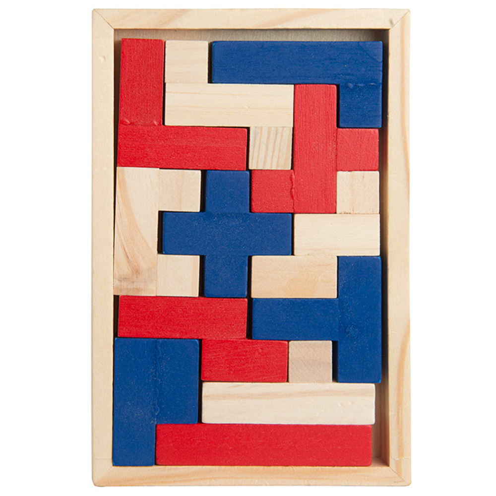 Color Wood Shapes Challenge Puzzle 2