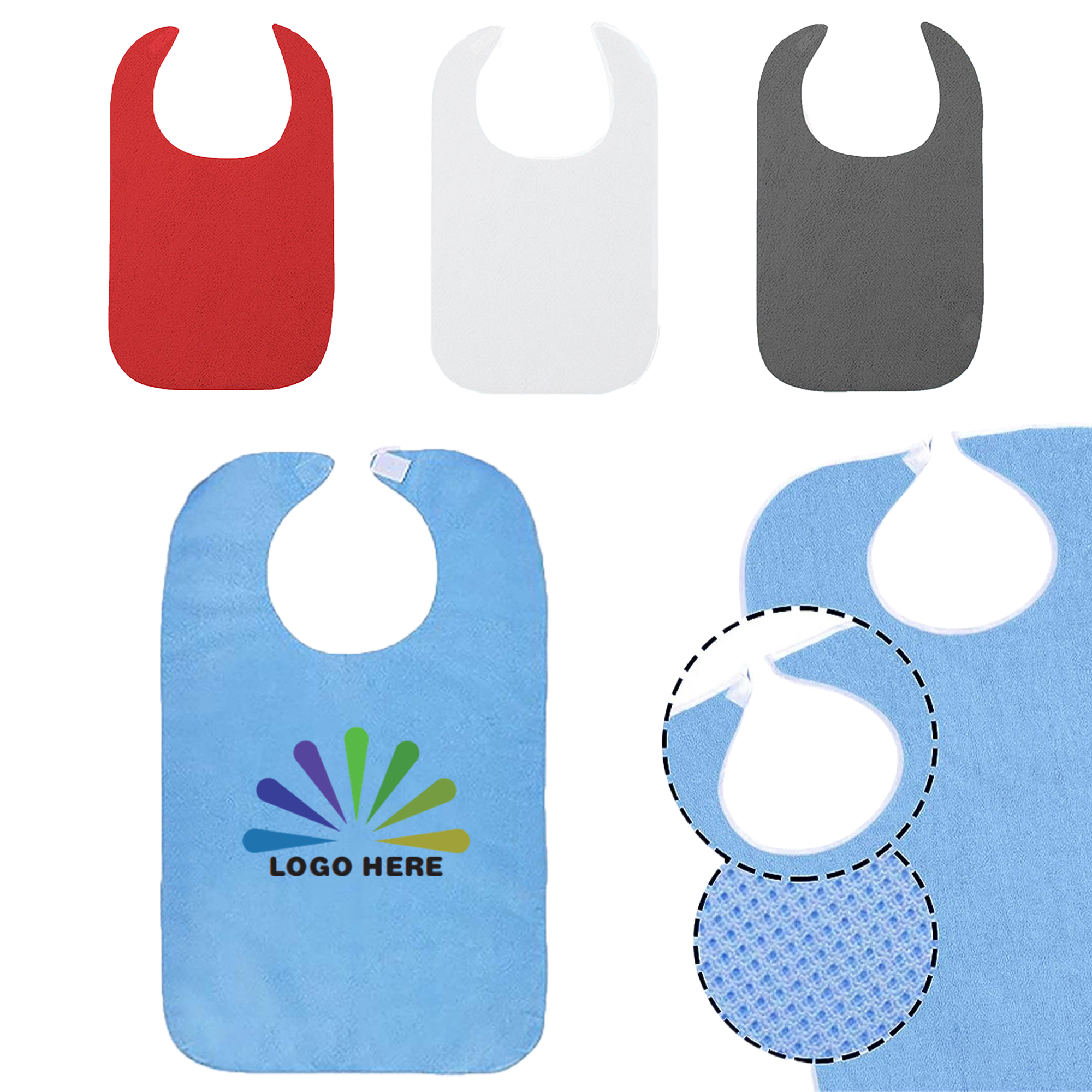 Waterproof Clothing Protector Eating Bib 2