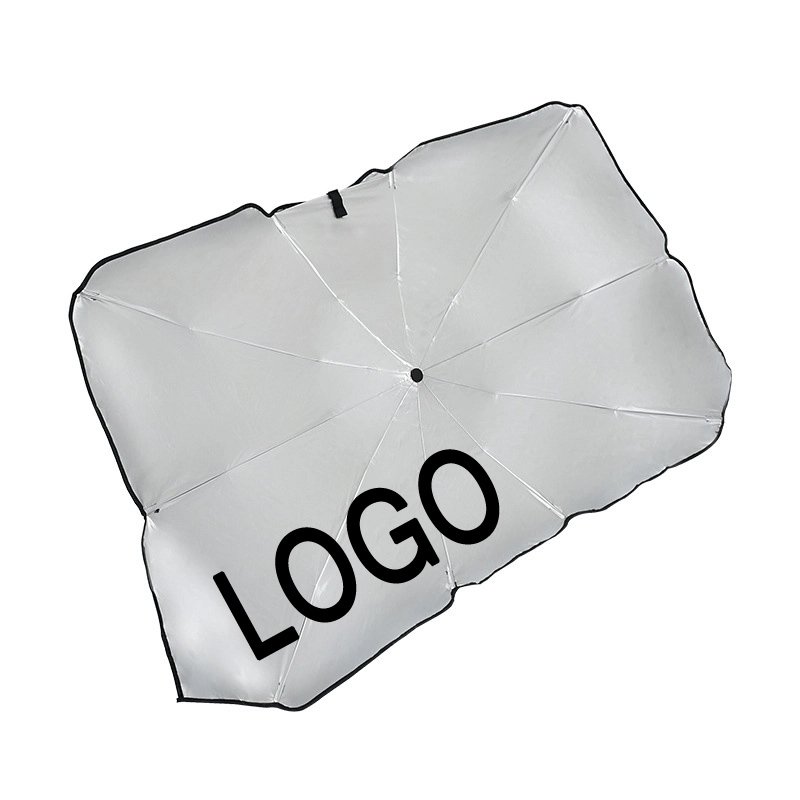 Custom Gift Automotive Car Sun Shade Foldable Umbrella 4