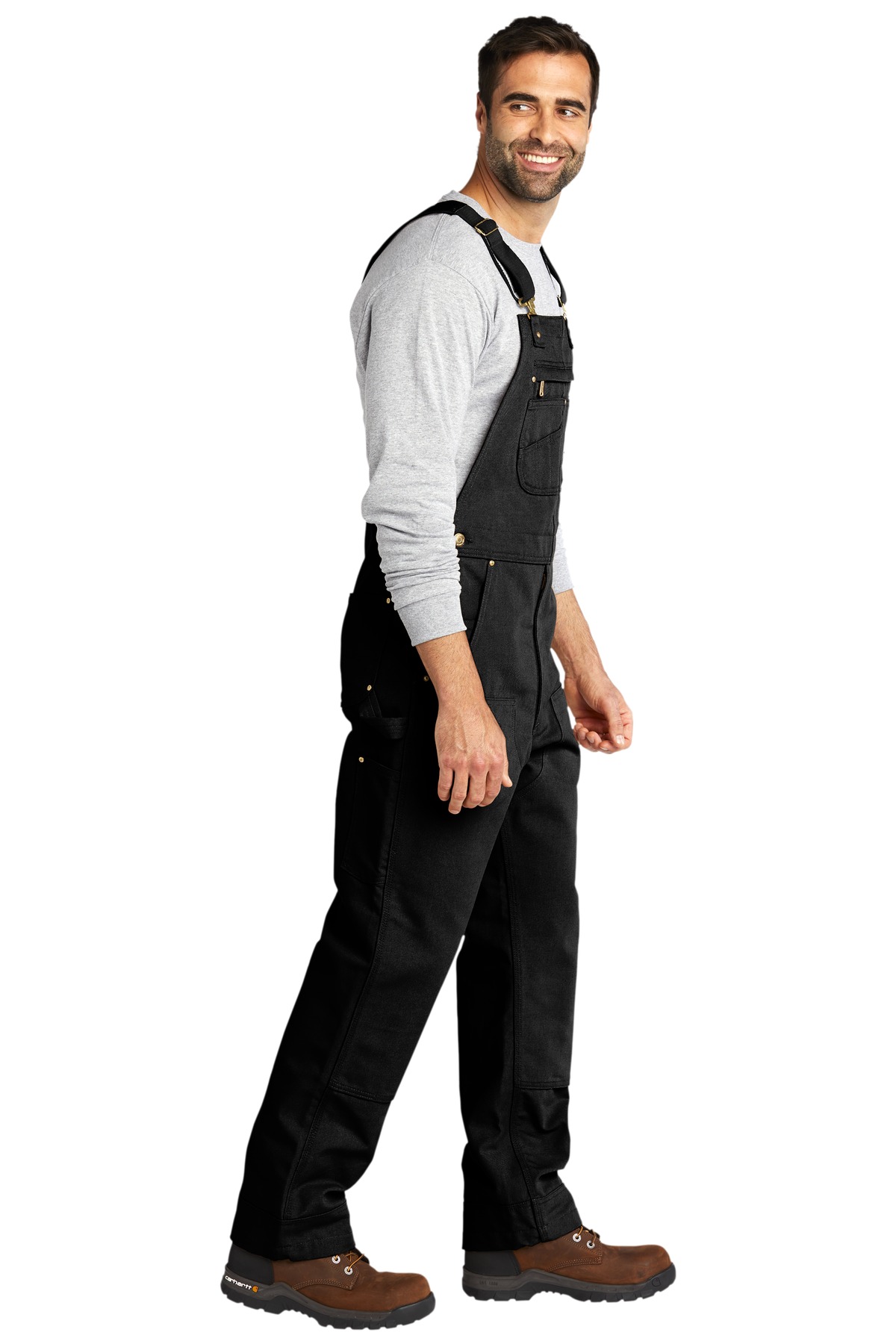 Carhartt Duck Unlined Bib Overalls. CT102776 4