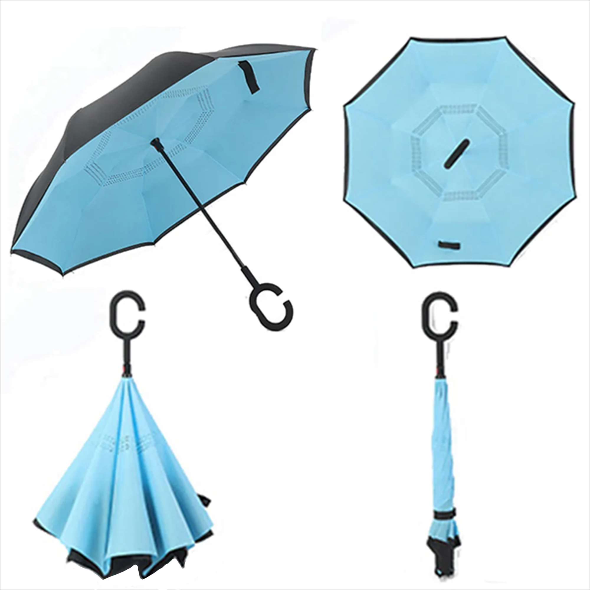 Double Layer Reverse Umbrella 3