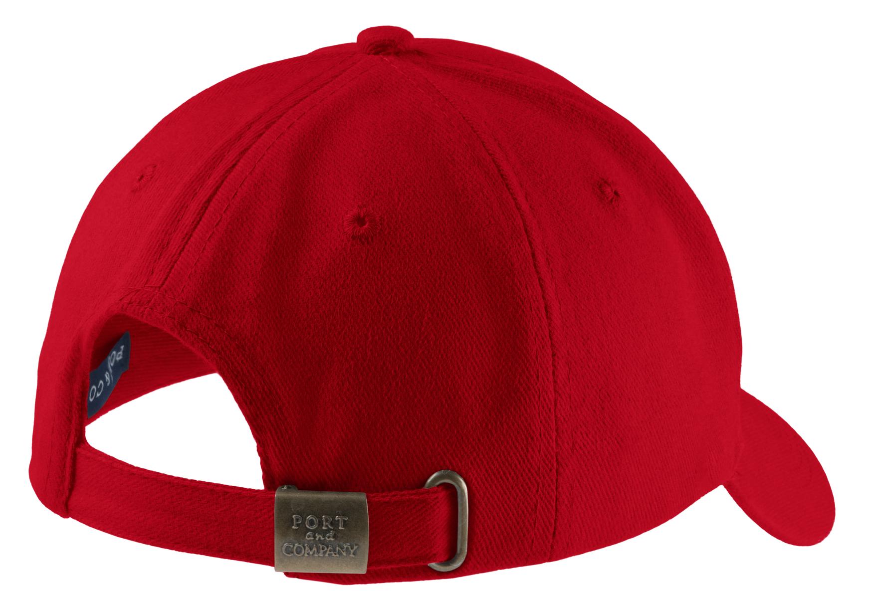 Port Authority Brushed Twill Cap. CP82 8