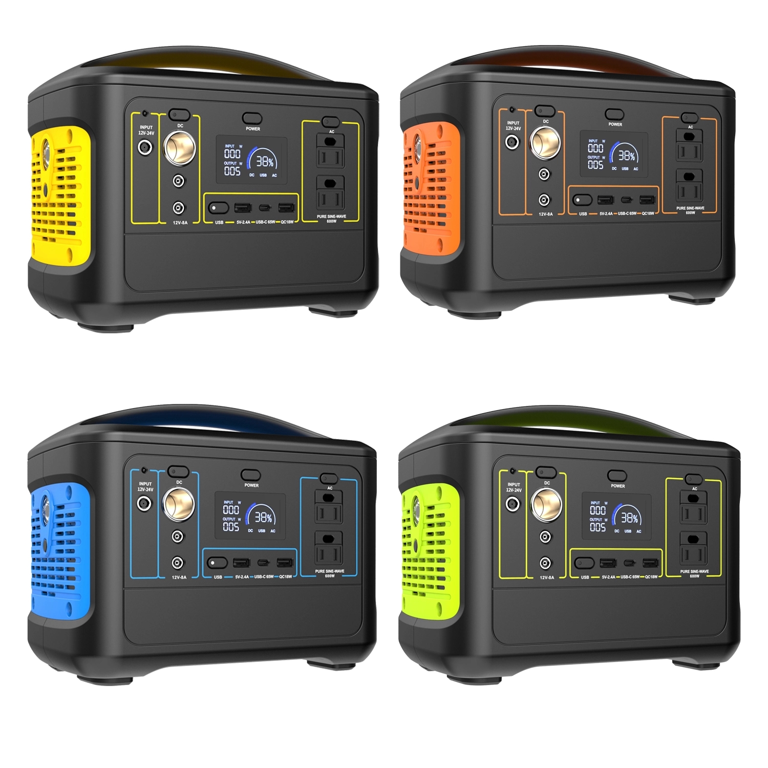600W/153600mAh  Power Station For Indoor/Outdoor Use 2