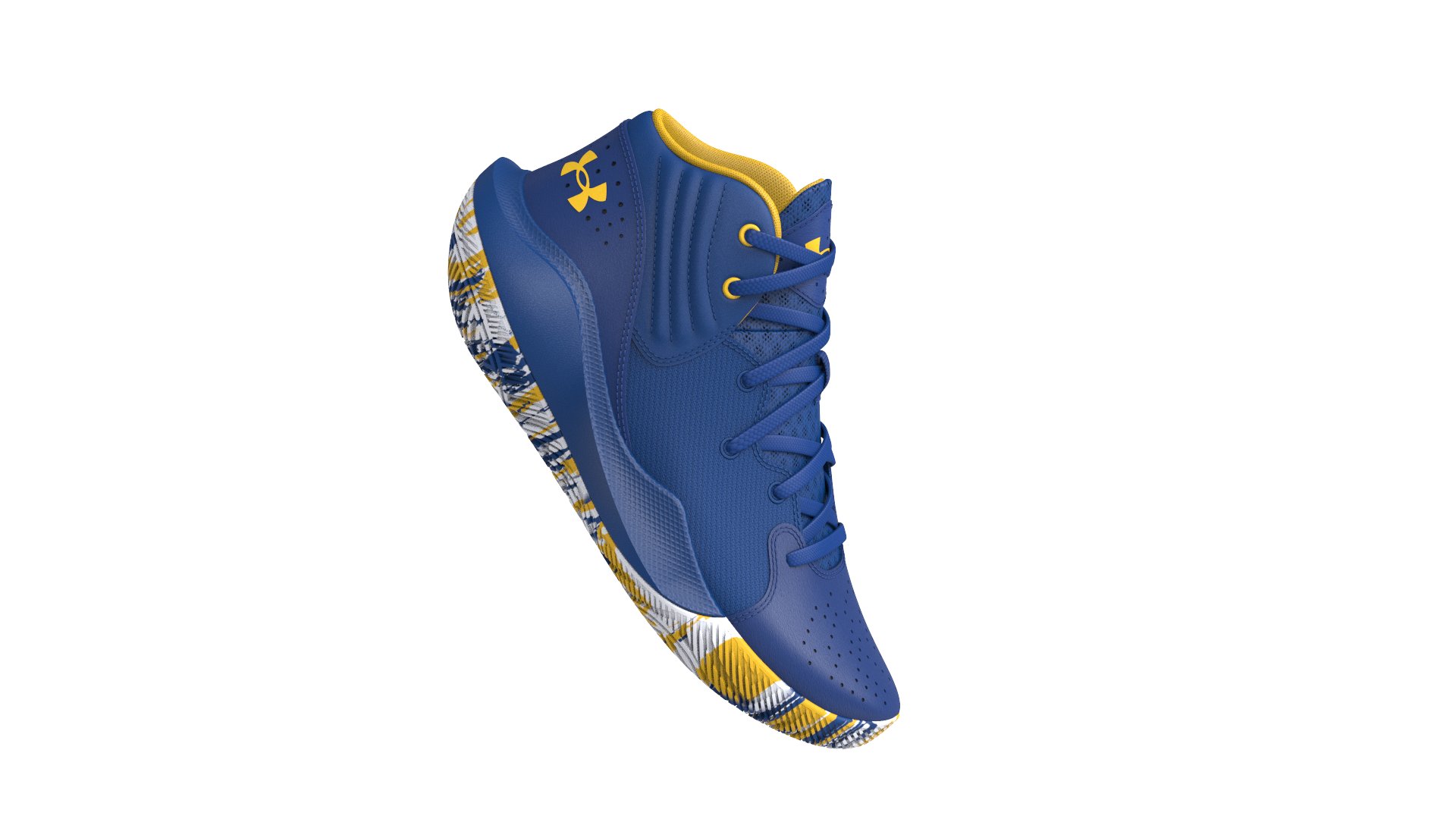 UA Jet '21 Grade School Basketball Shoes 2