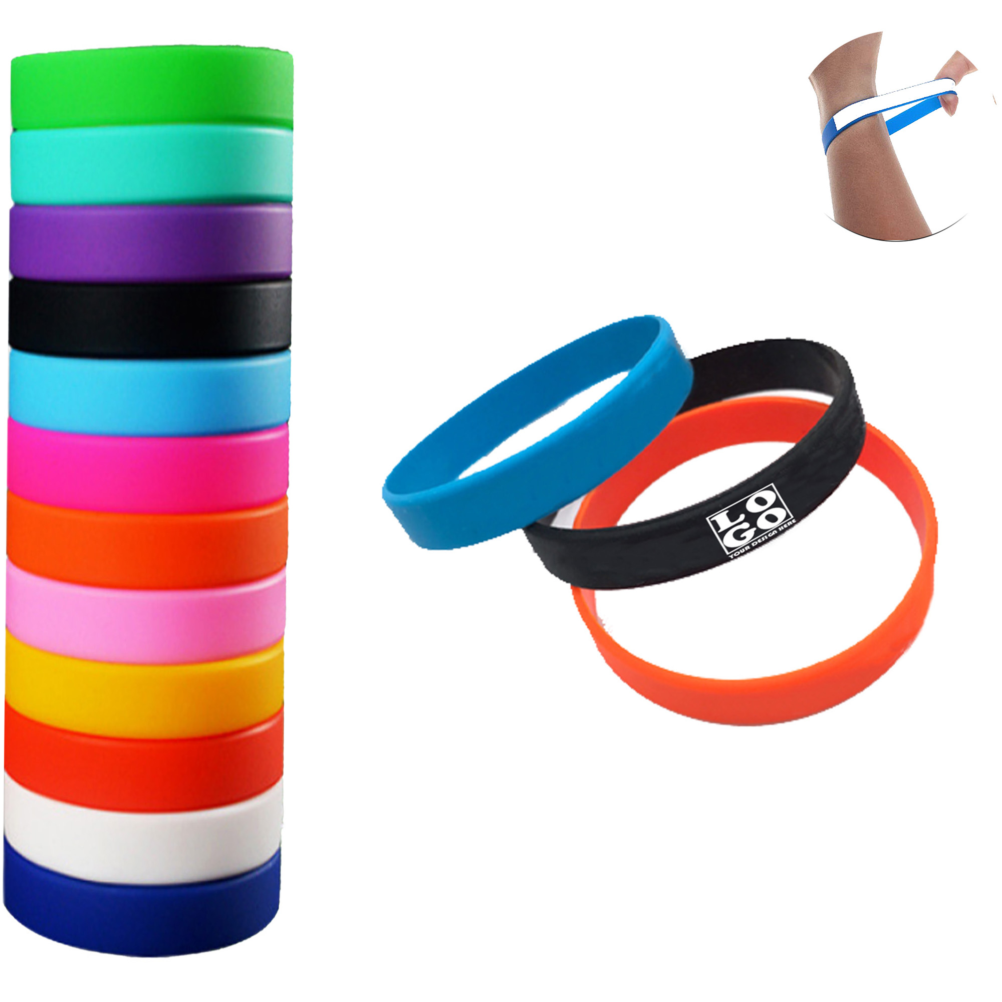 Costom Silicone Wristband 2