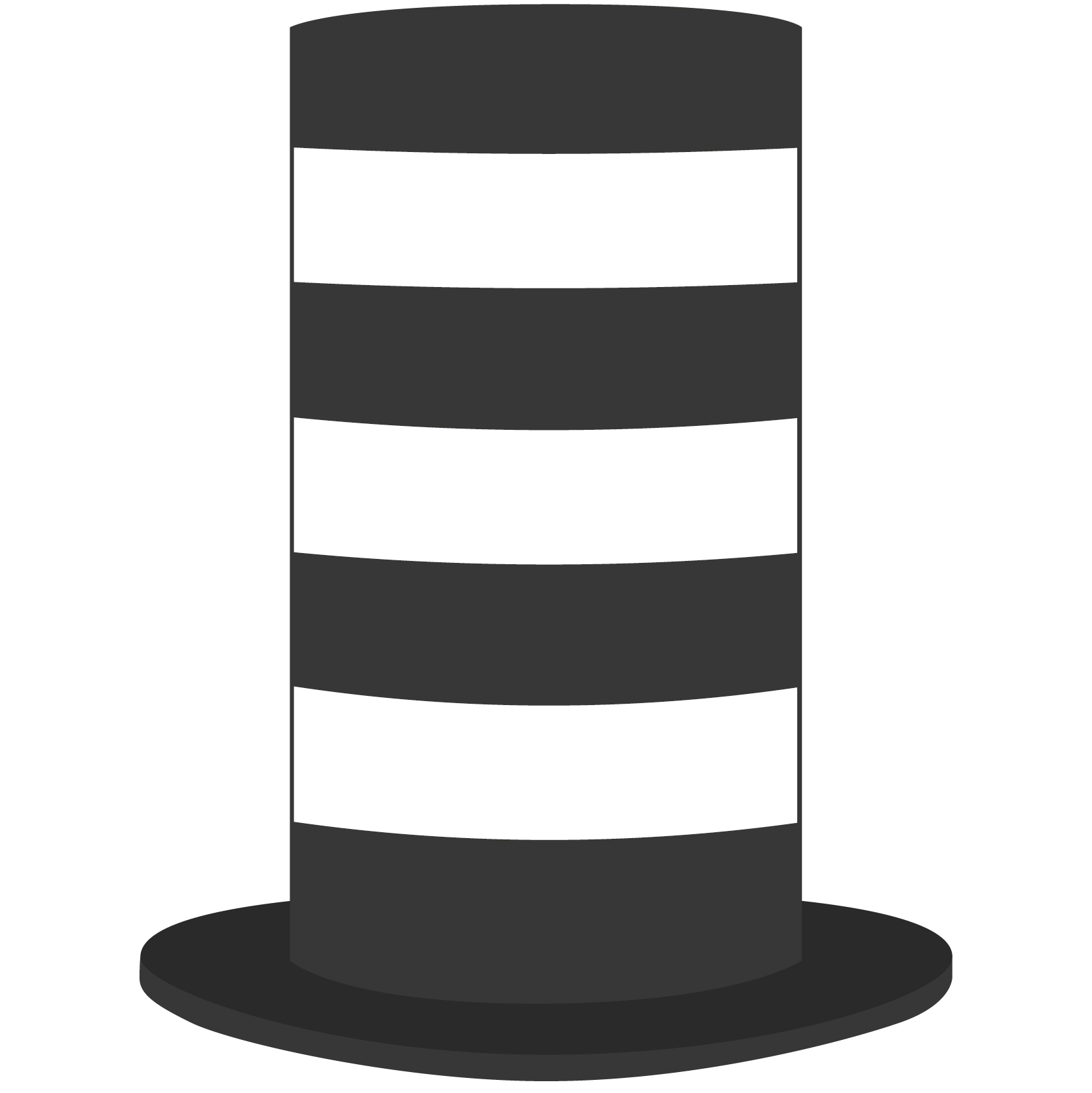 Stove Pipe Tall Top Hat 33