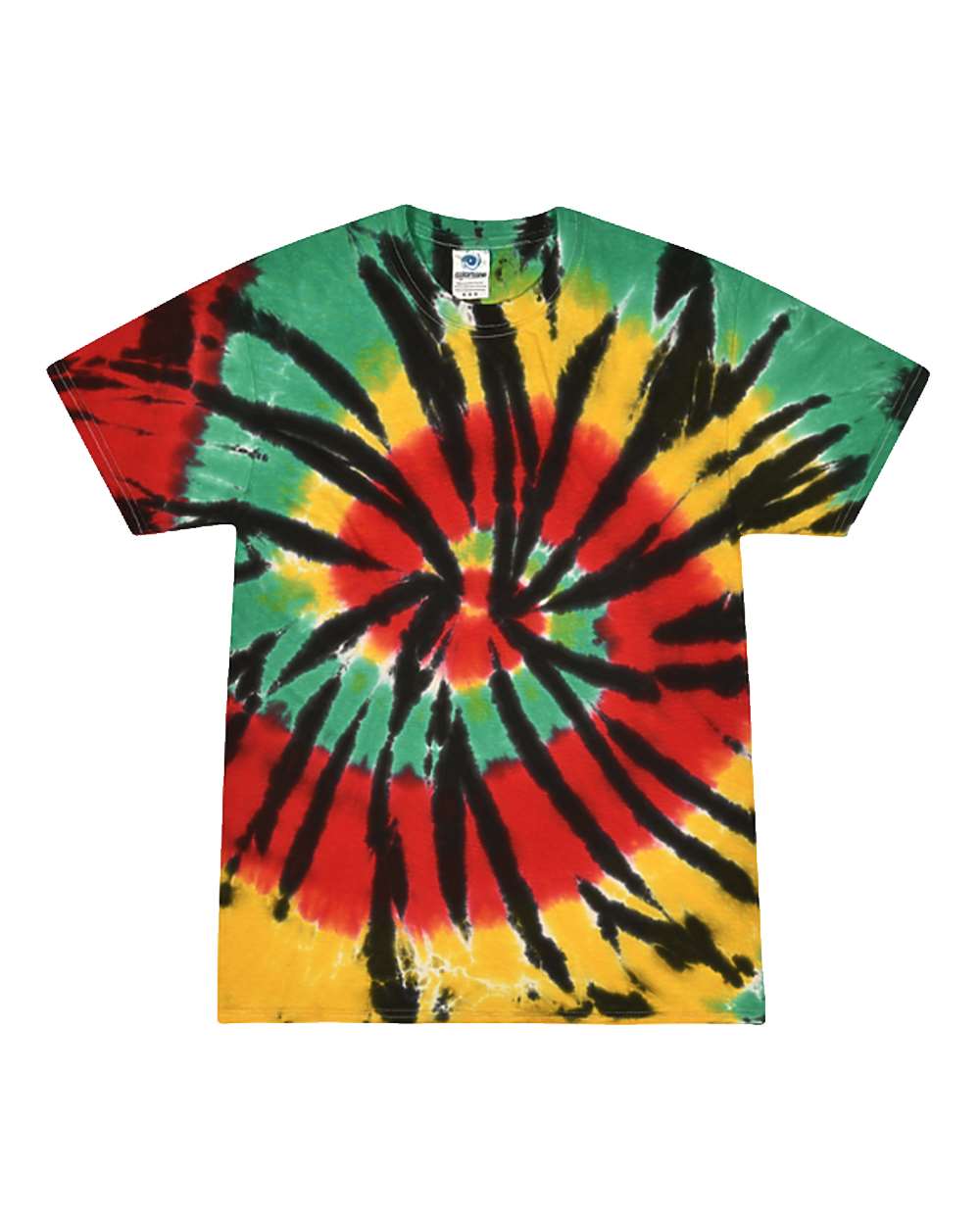 Unisex Multi-Color Tie-Dyed T-Shirt - 1000 324