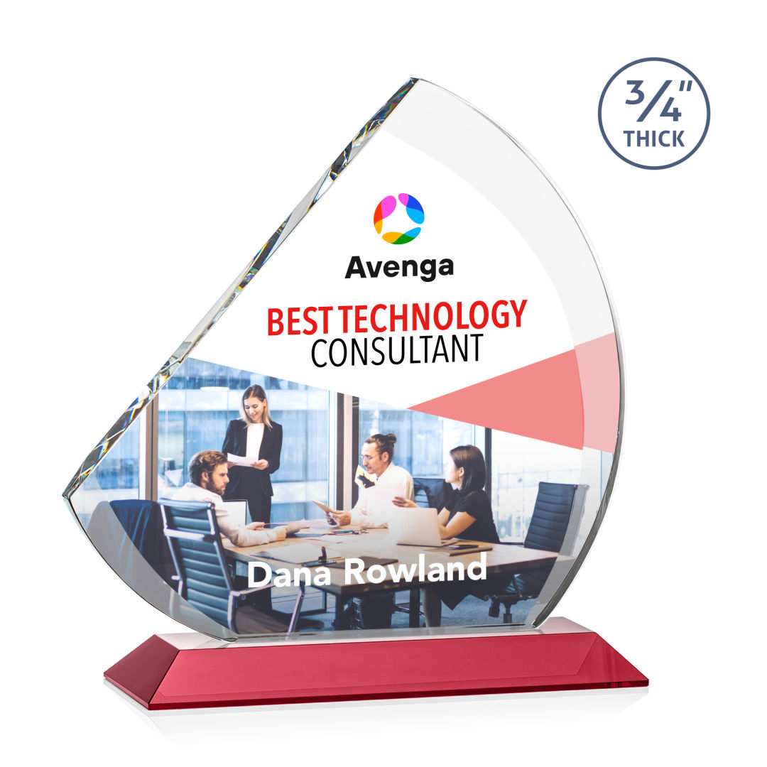 Nantucket VividPrint™ Award - Red 7