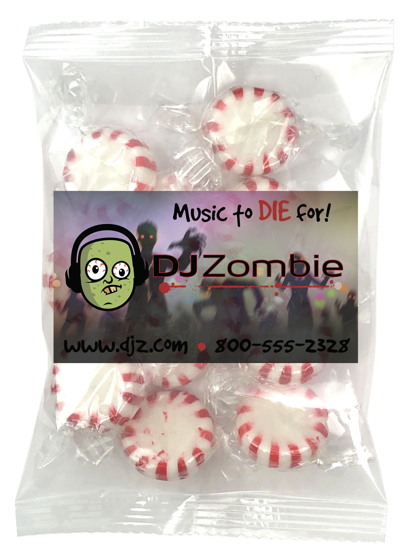 Small Snack Bag with Rectangle Magnet Standard Fill 13