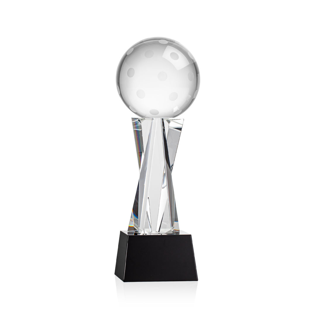 Pickleball Award on Grafton Base - Black 16