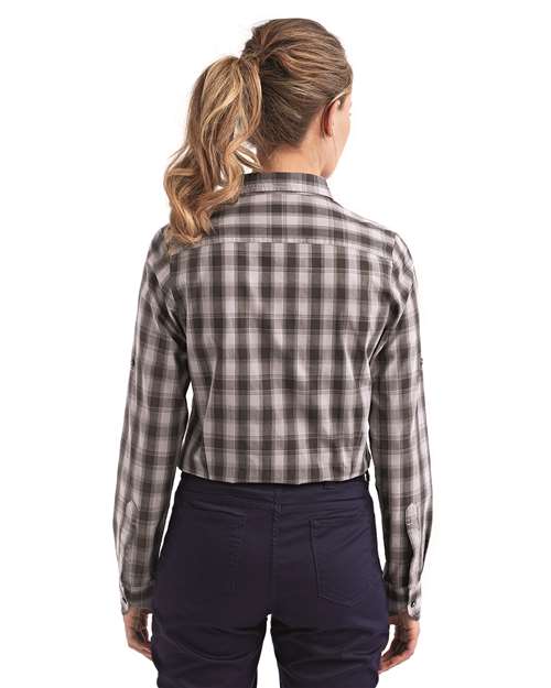 Women's Mulligan Check Cotton Dress Shirt - RP350 14