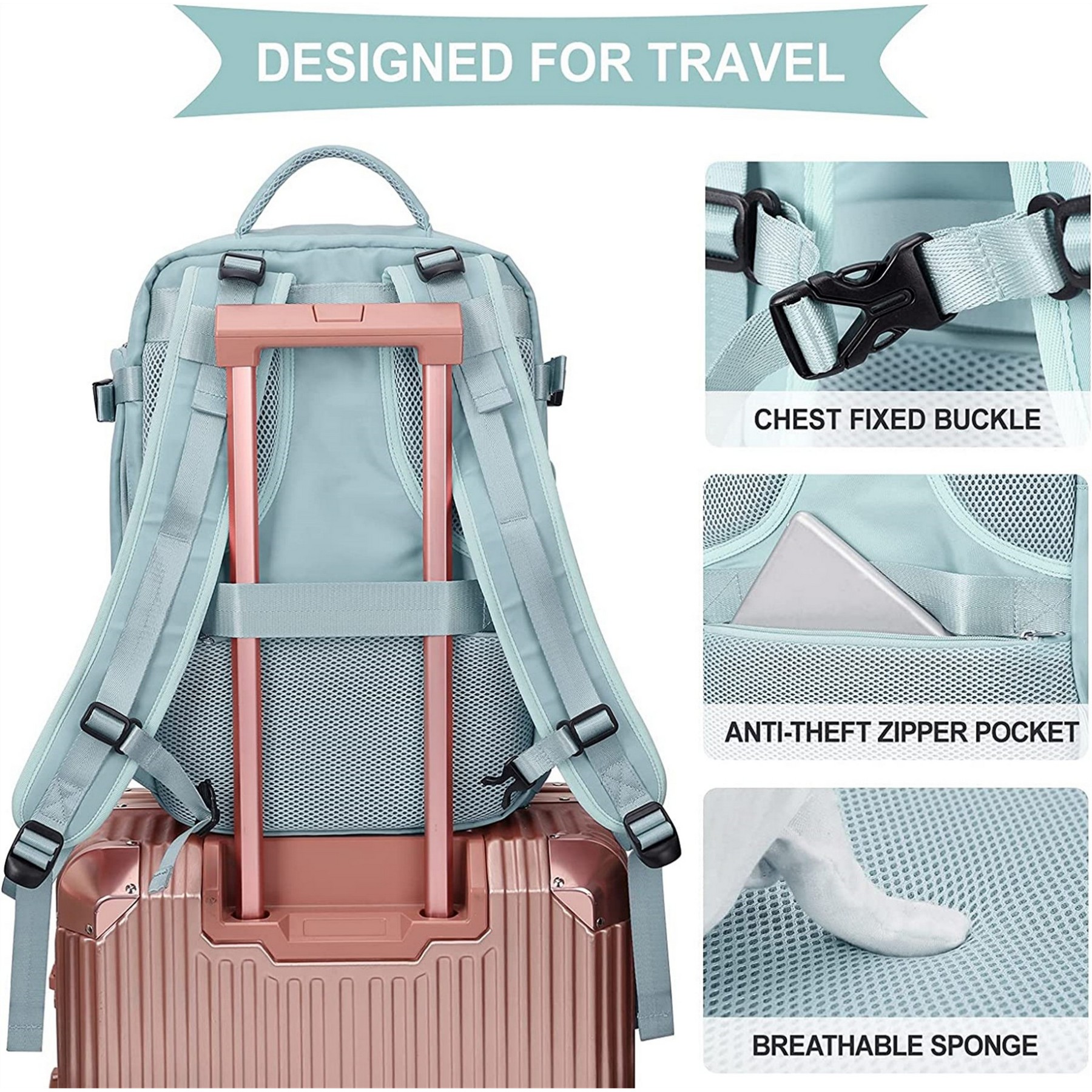 Large Capacity Travel Backpack 2