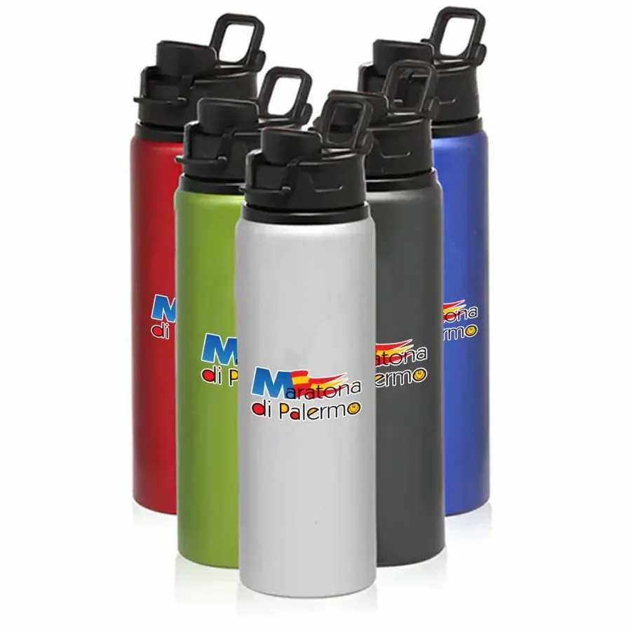 Carry Mate Aluminum Bottles with Snap Lid, custom water bottle with logo imprint 4